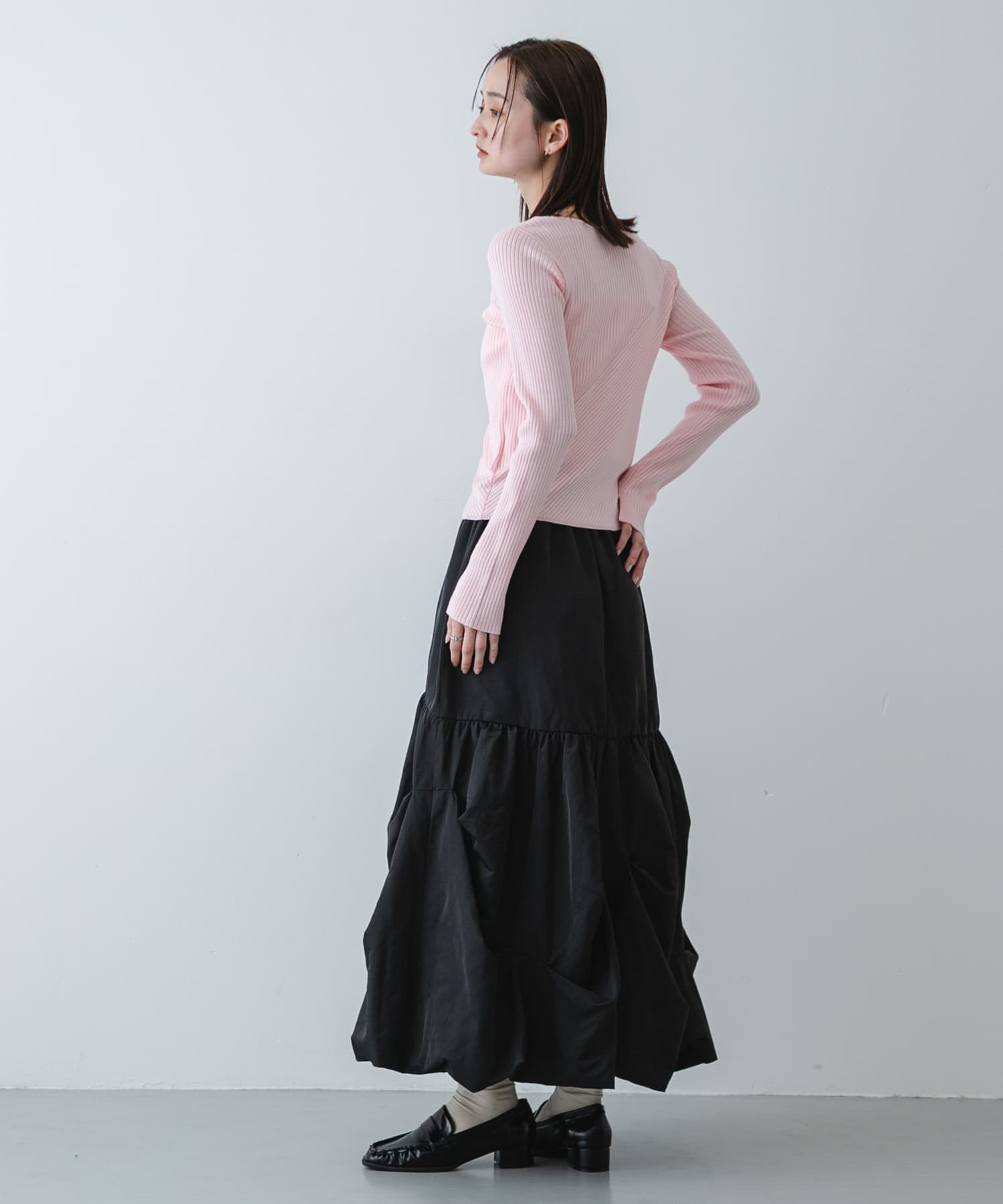 身長：169cm サイズ：one