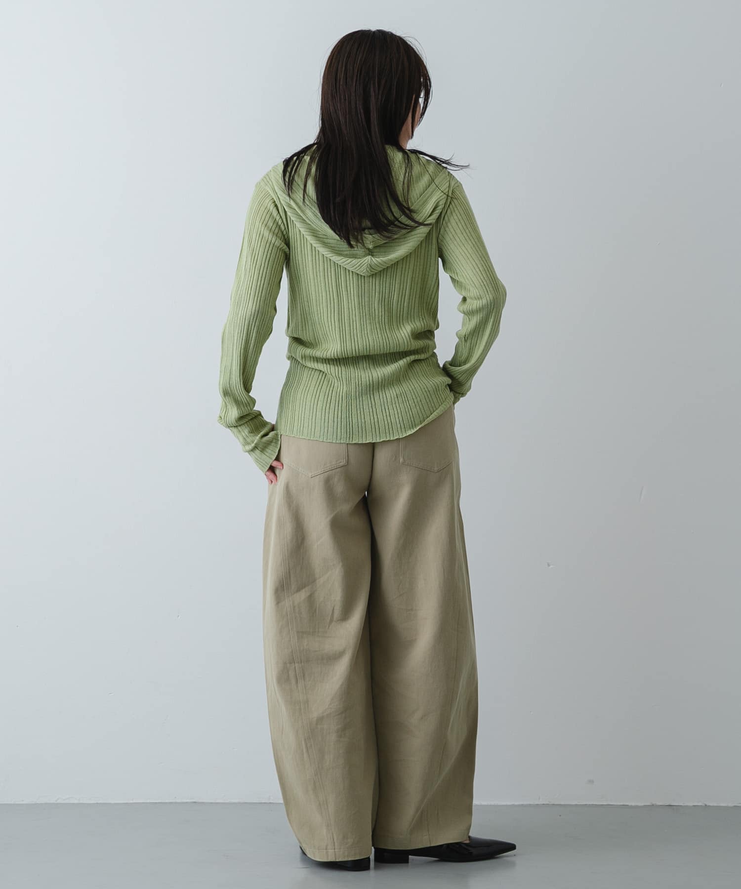 身長：158cm サイズ：one