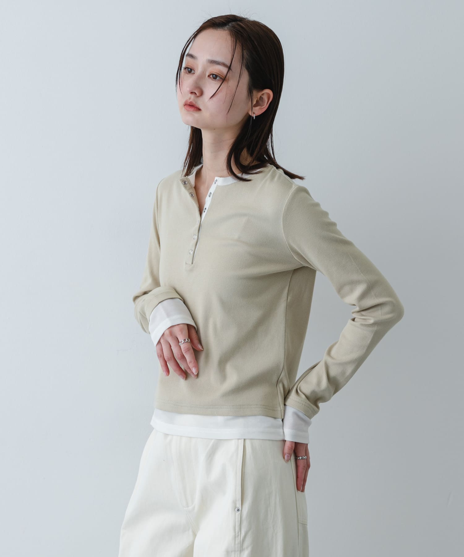 身長：169cm サイズ：one