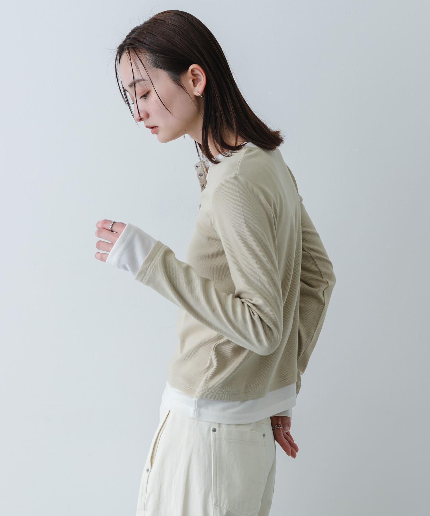 身長：169cm サイズ：one