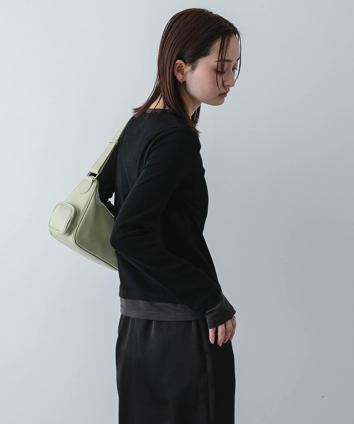 身長：169cm サイズ：one