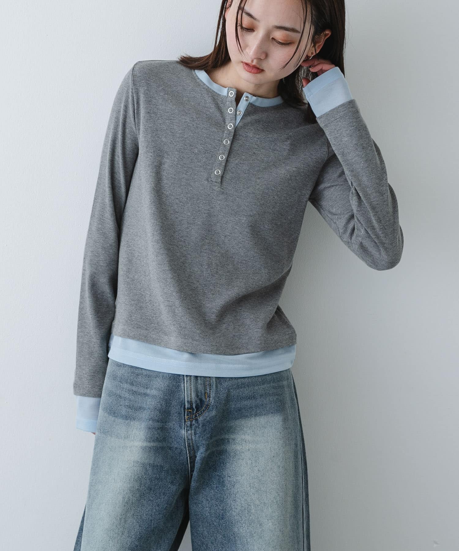 身長：169cm サイズ：one