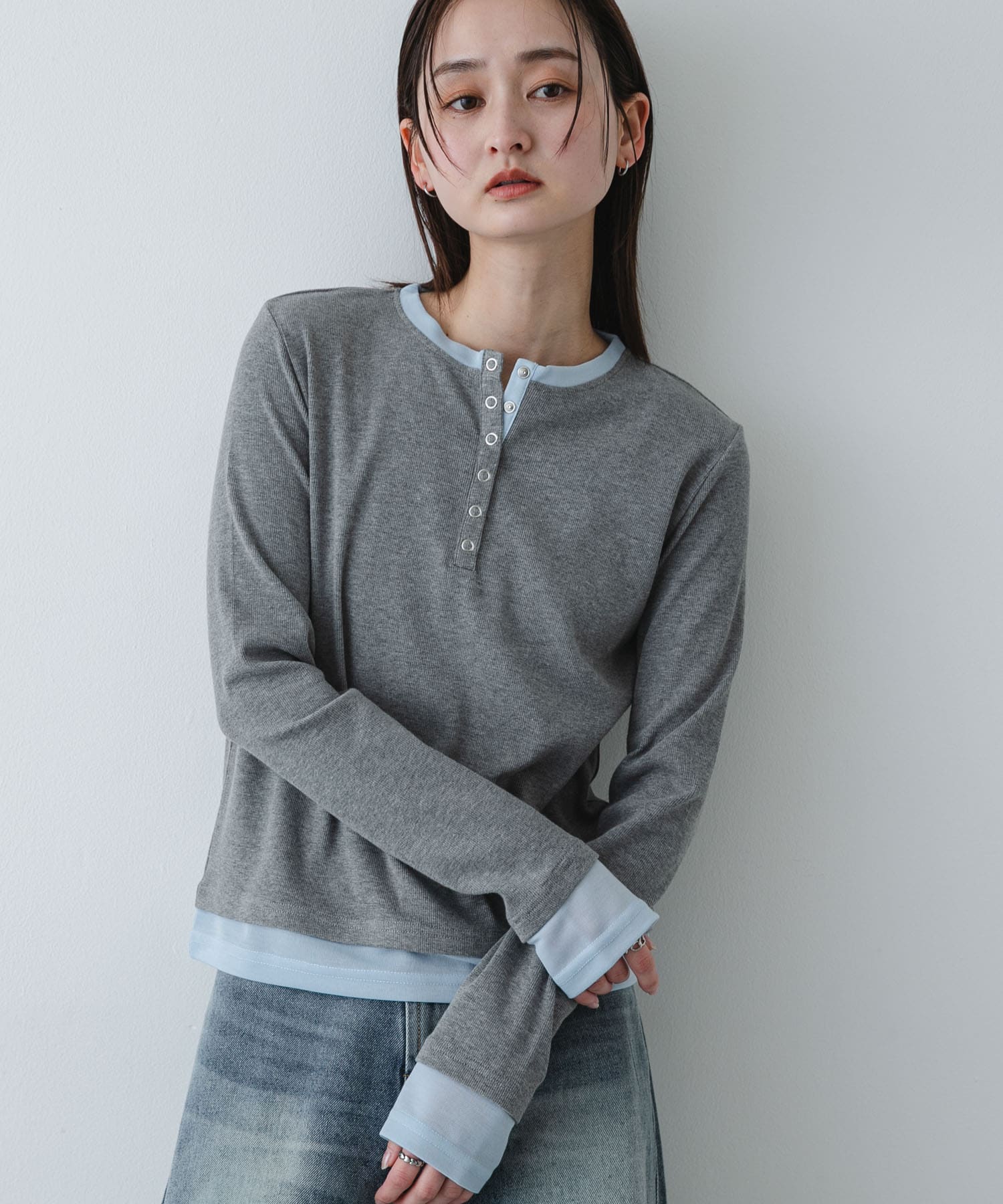 身長：169cm サイズ：one