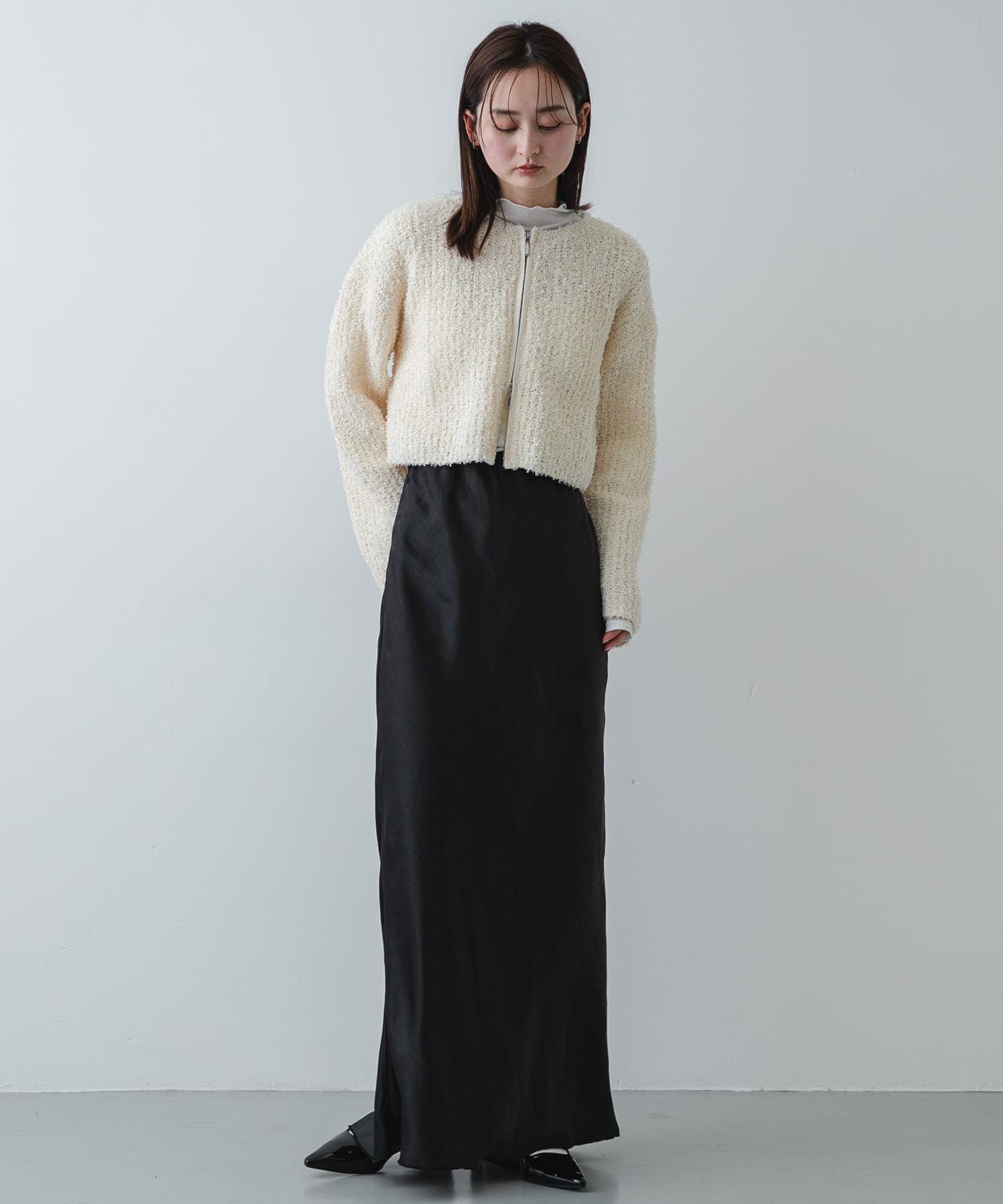 身長：169cm サイズ：one