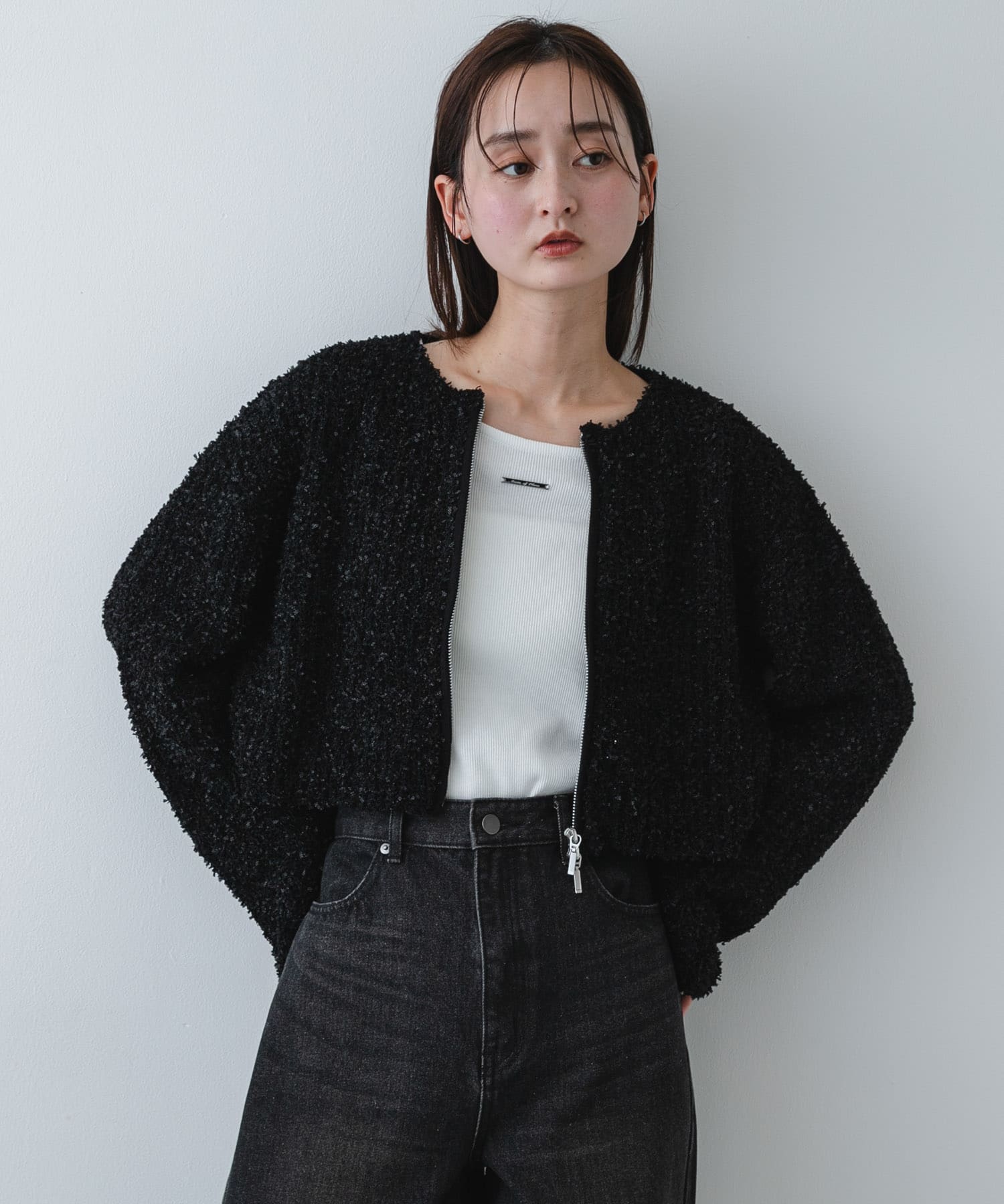 身長：169cm サイズ：one