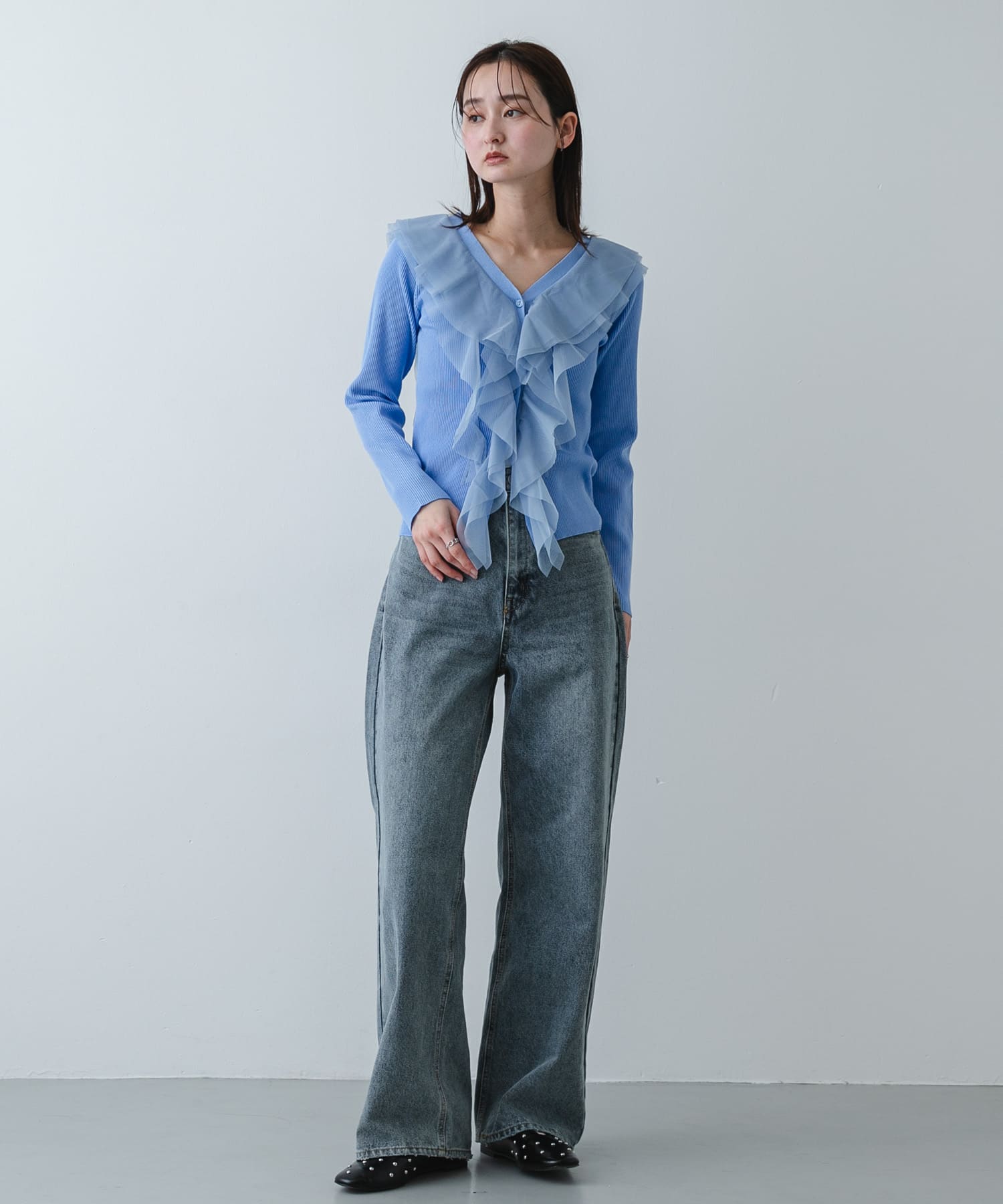 身長：169cm サイズ：one