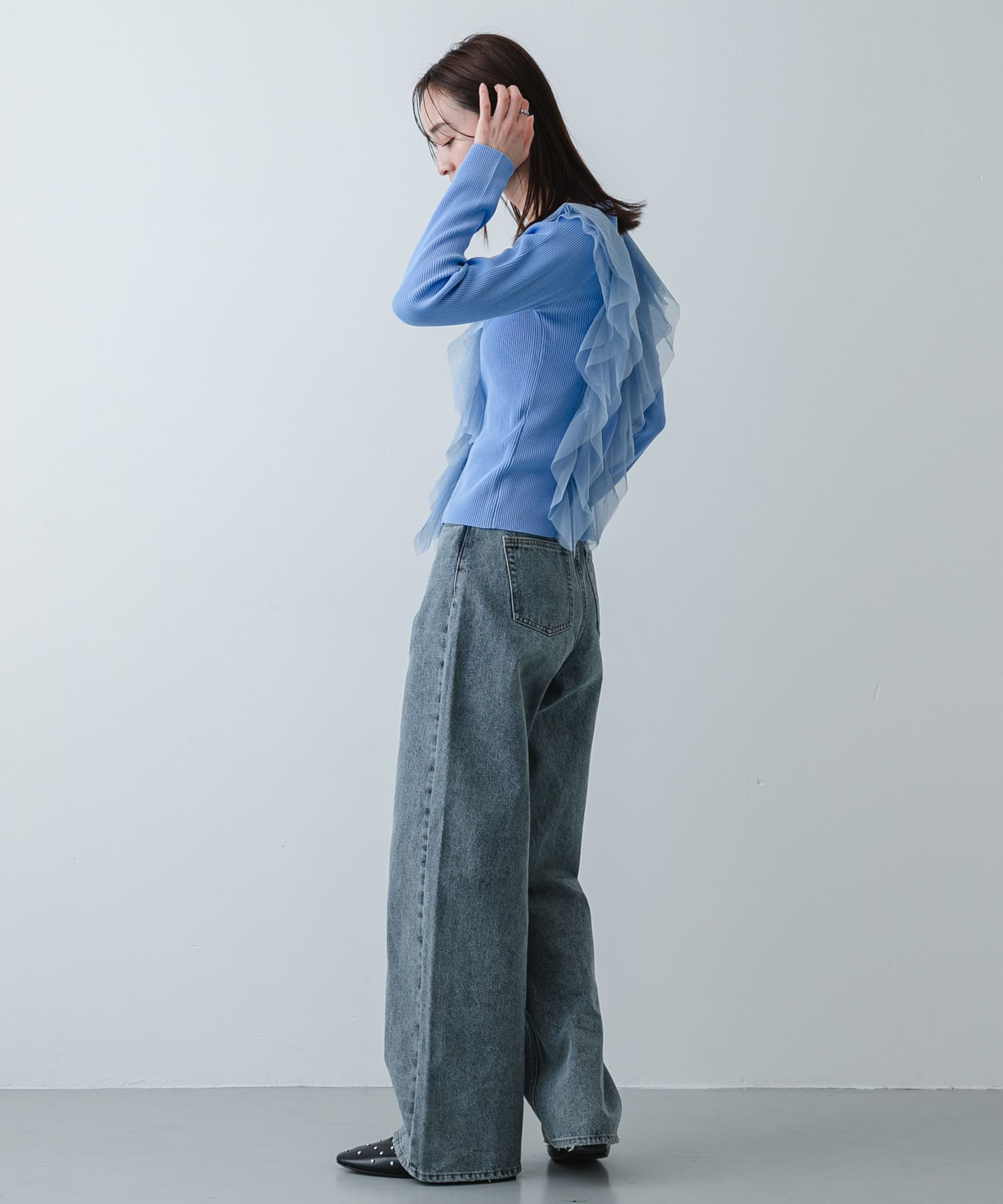 身長：169cm サイズ：one