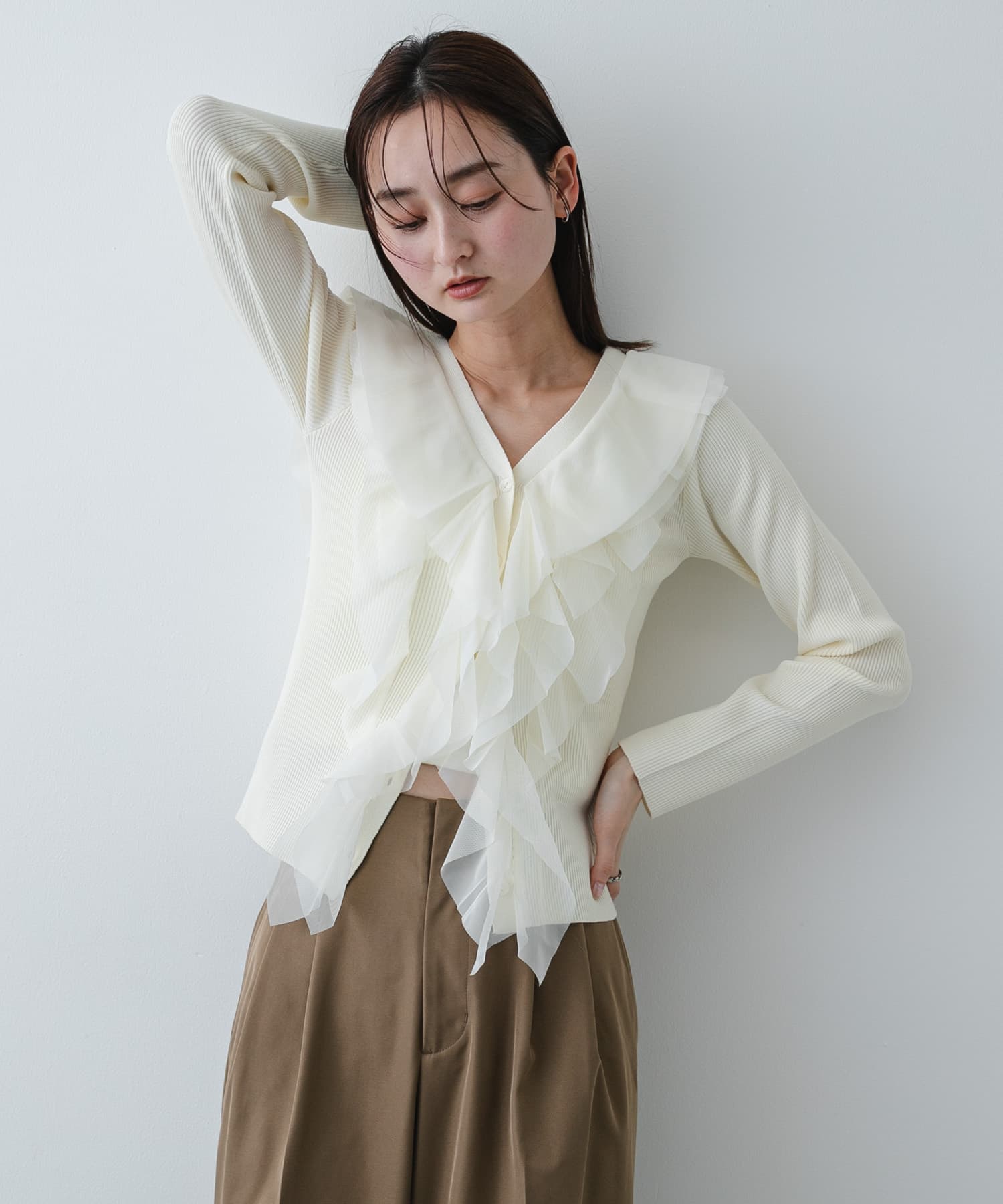 身長：169cm サイズ：one