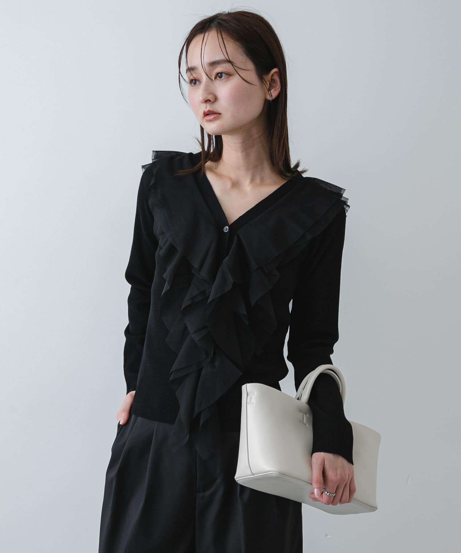 身長：169cm サイズ：one