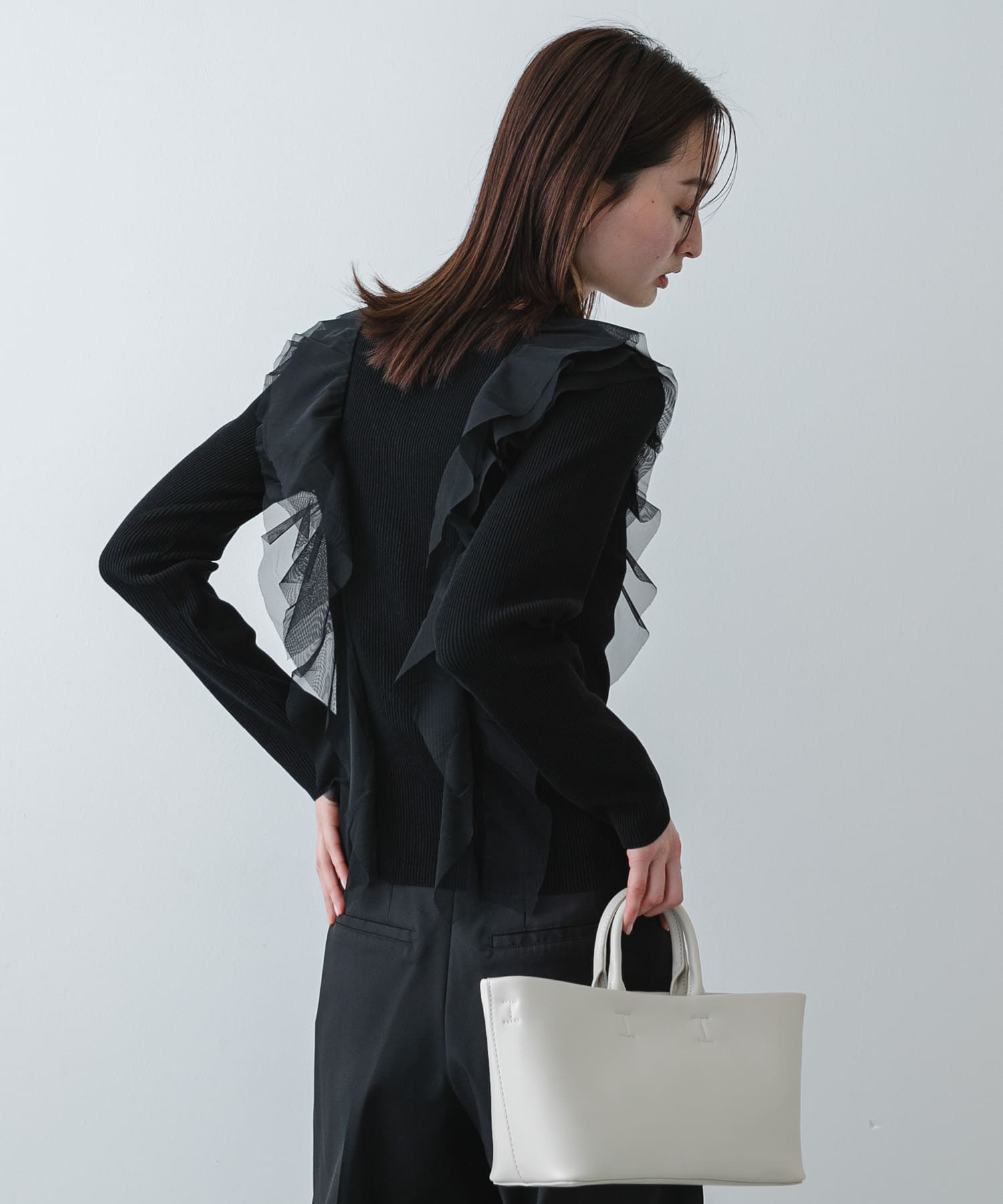 身長：169cm サイズ：one