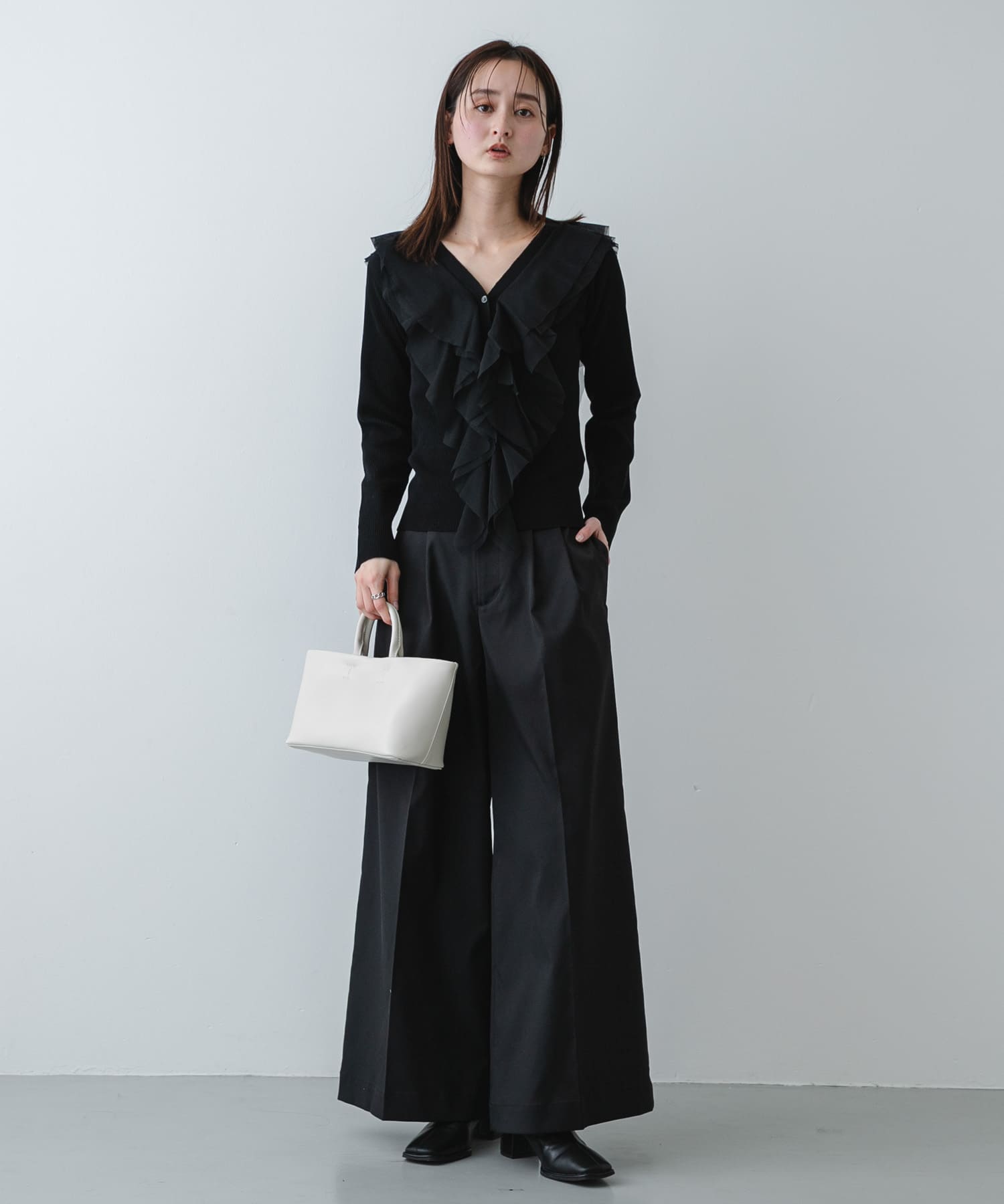 身長：169cm サイズ：one