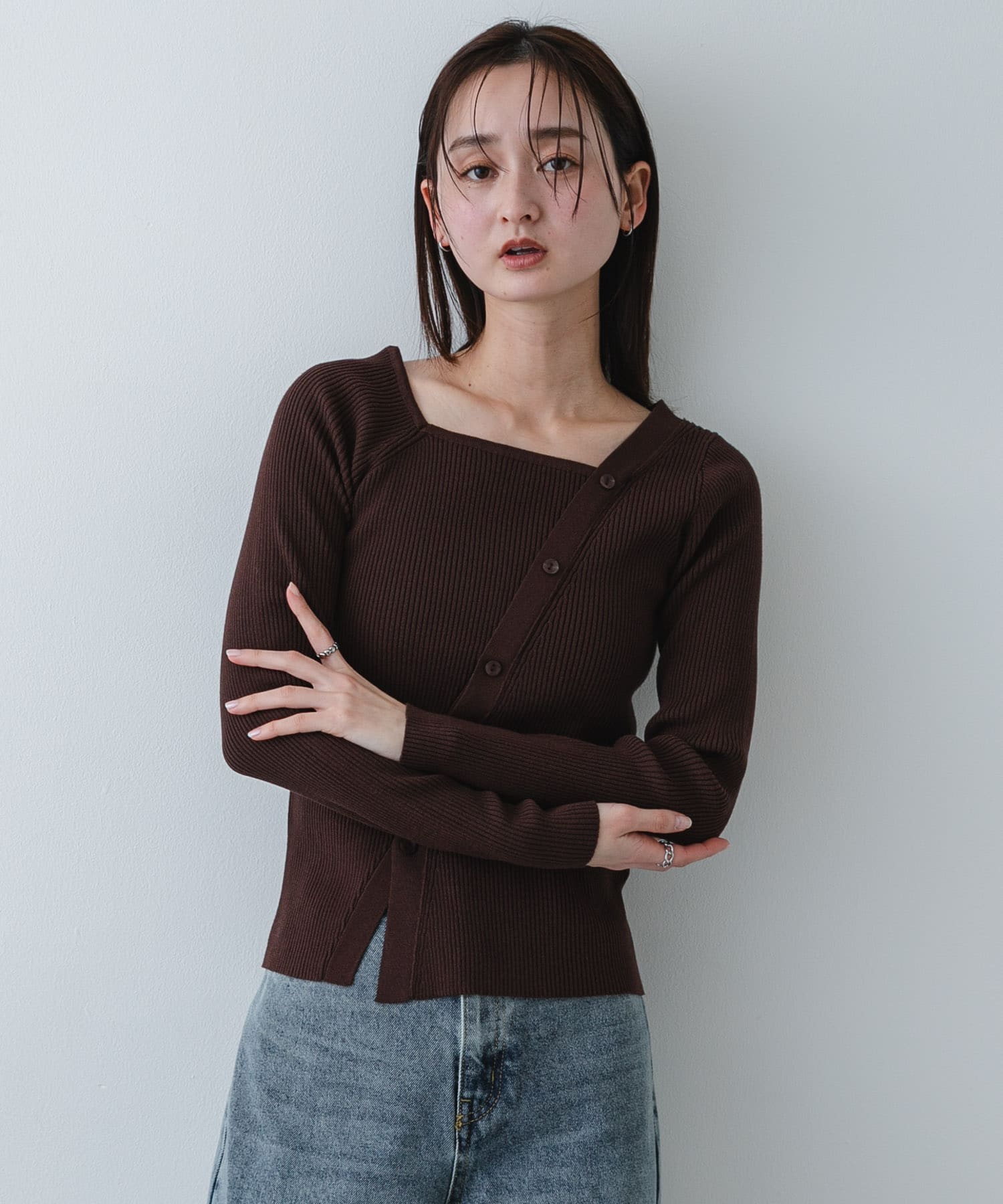 身長：169cm サイズ：one