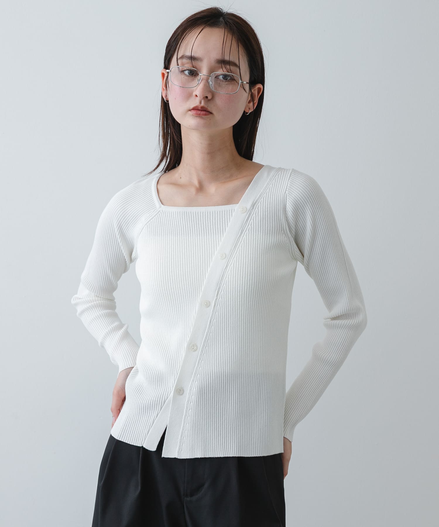 身長：169cm サイズ：one