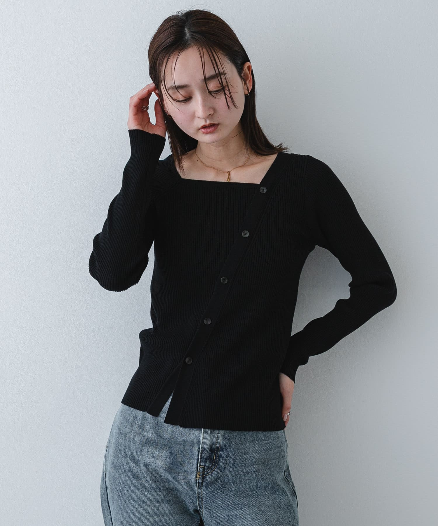 身長：169cm サイズ：one