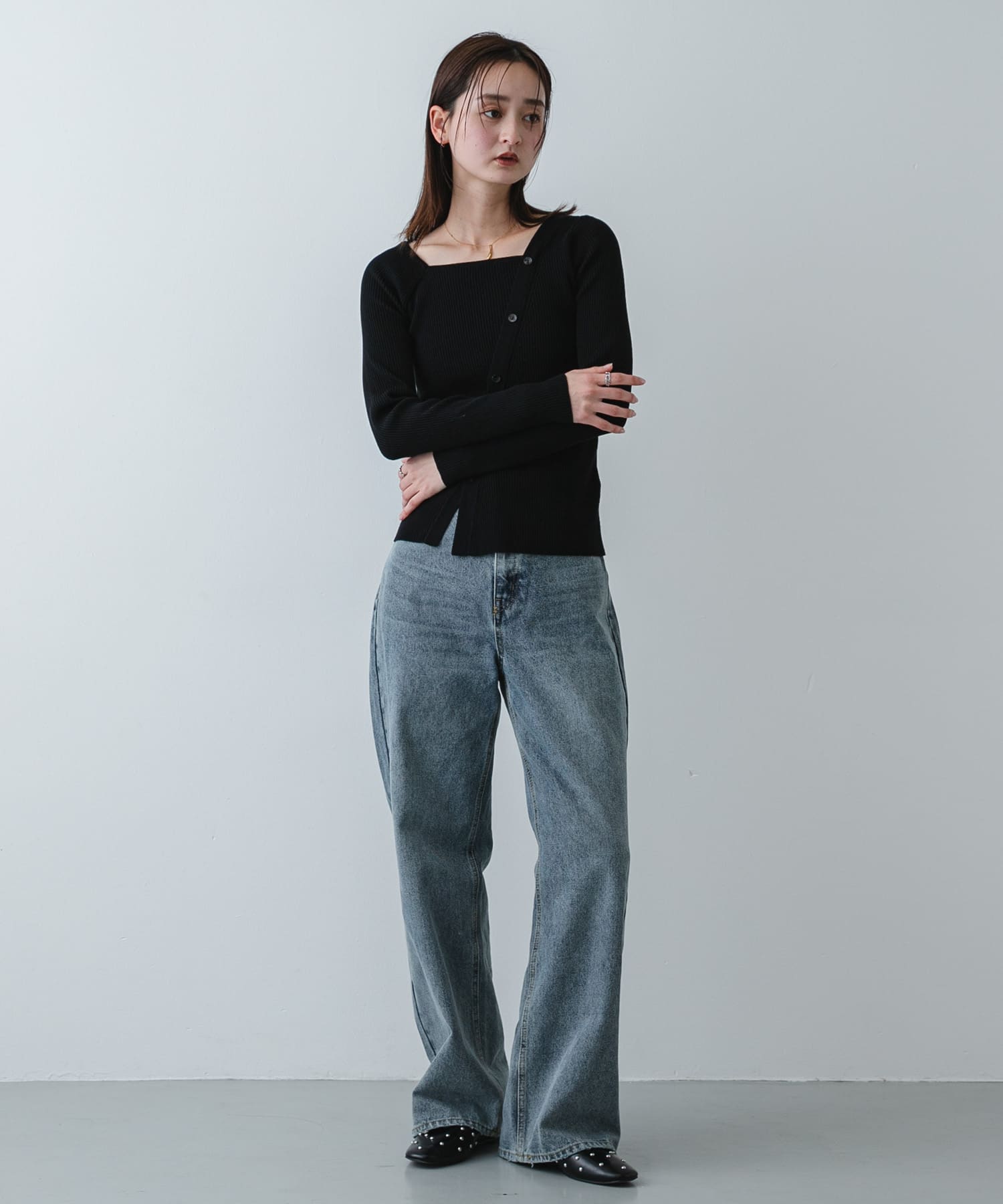 身長：169cm サイズ：one