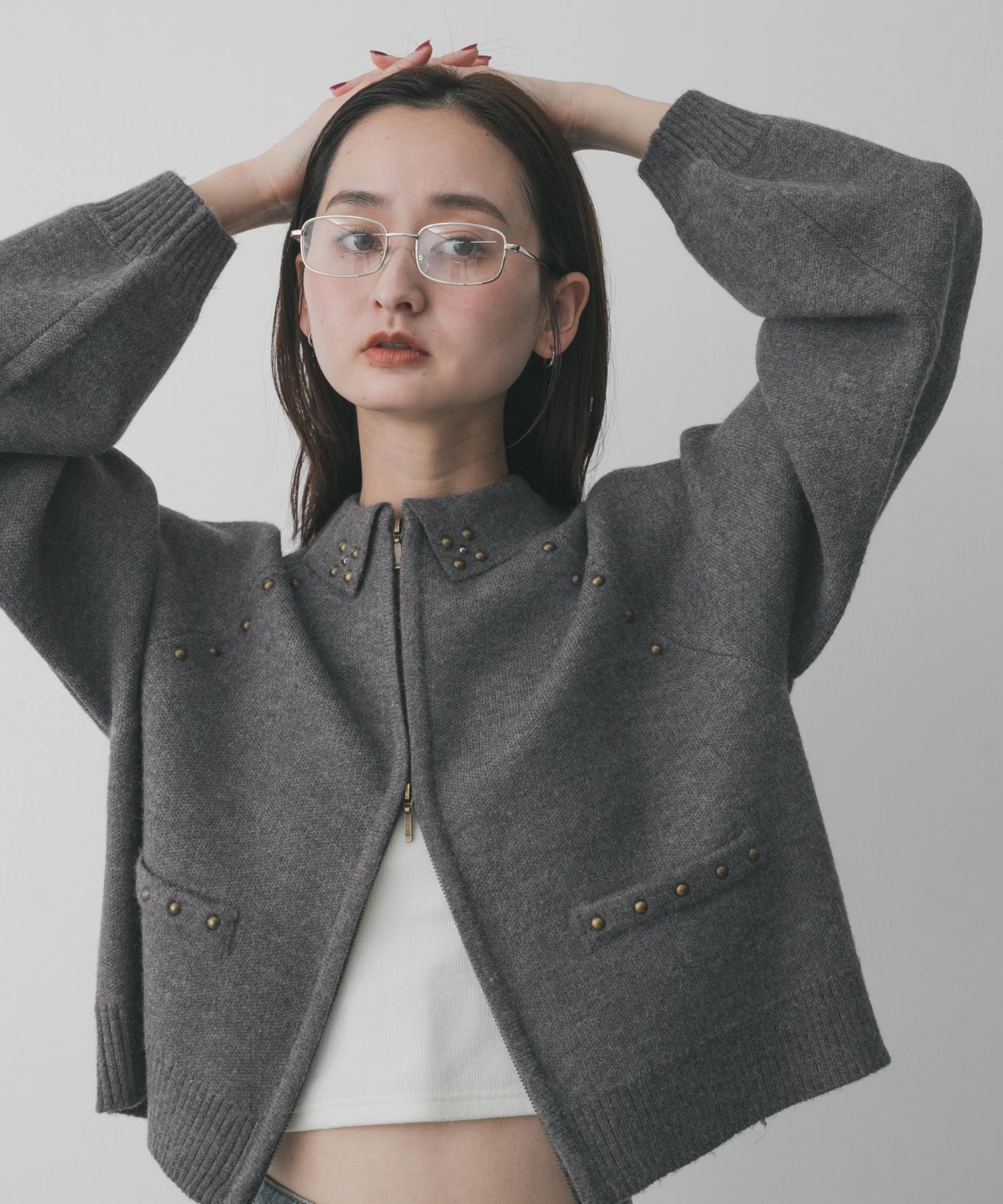 身長：169cm サイズ：one