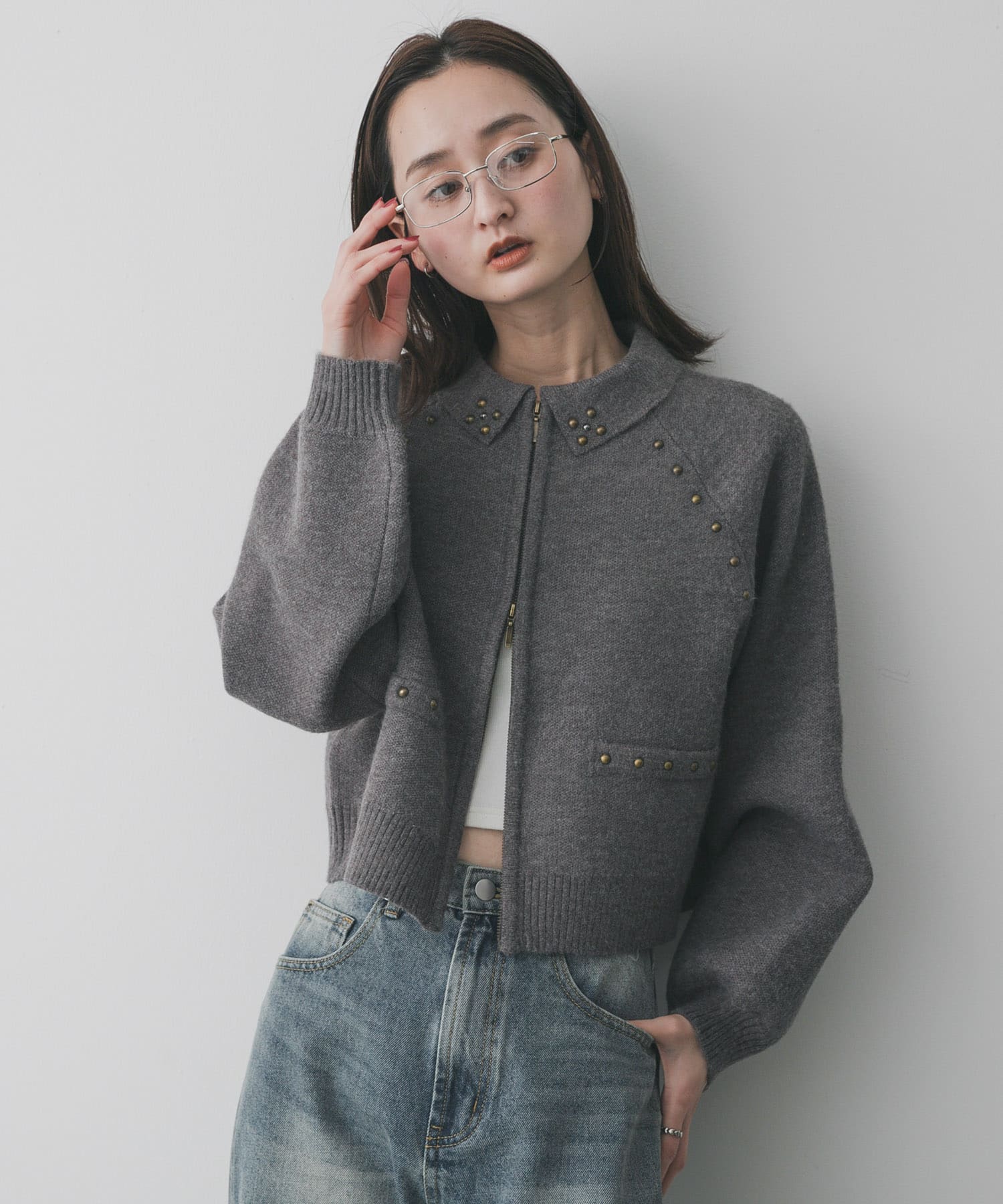 身長：169cm サイズ：one