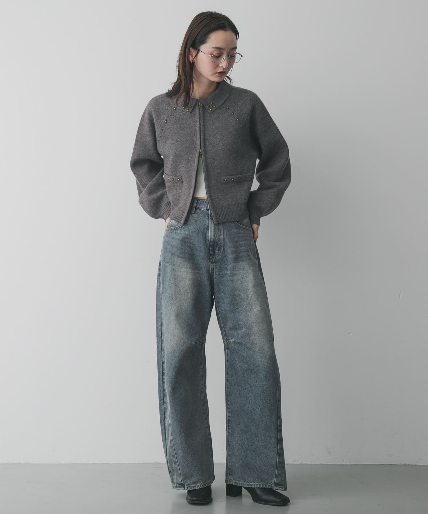 身長：169cm サイズ：one