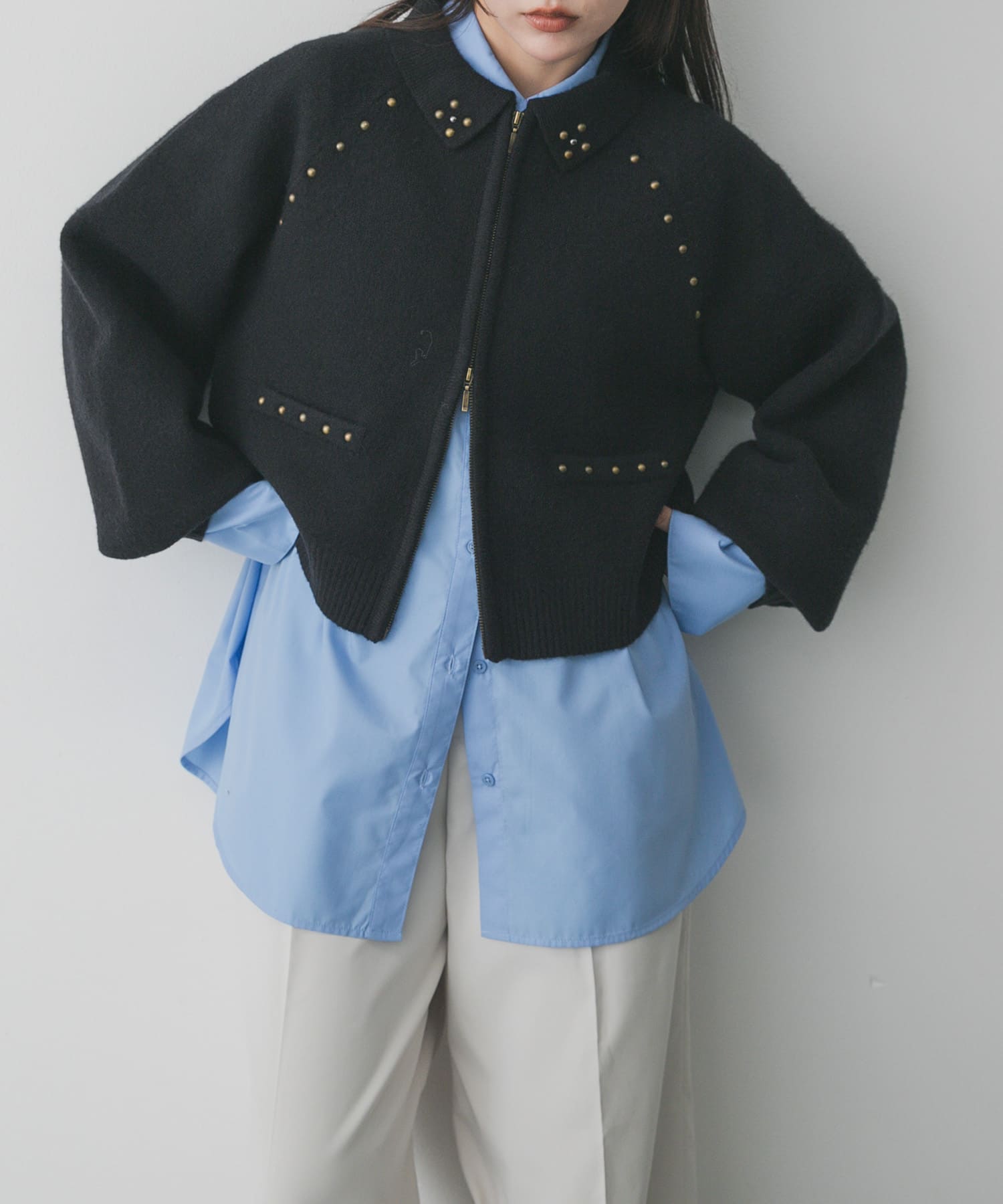 身長：158cm サイズ：one