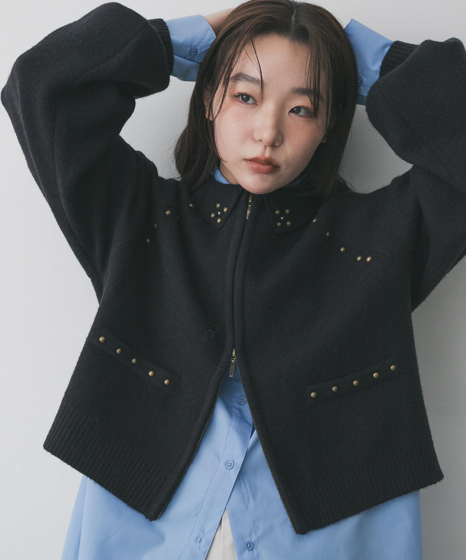 身長：158cm サイズ：one