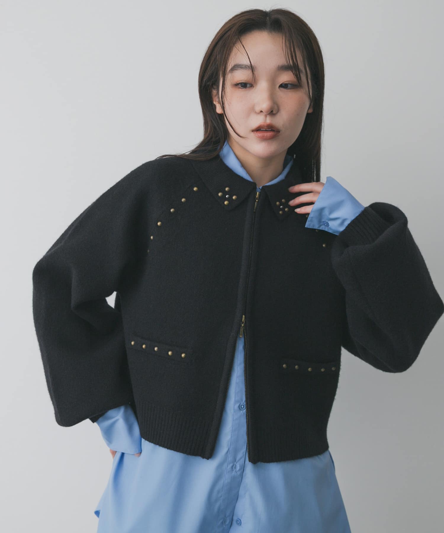 身長：158cm サイズ：one