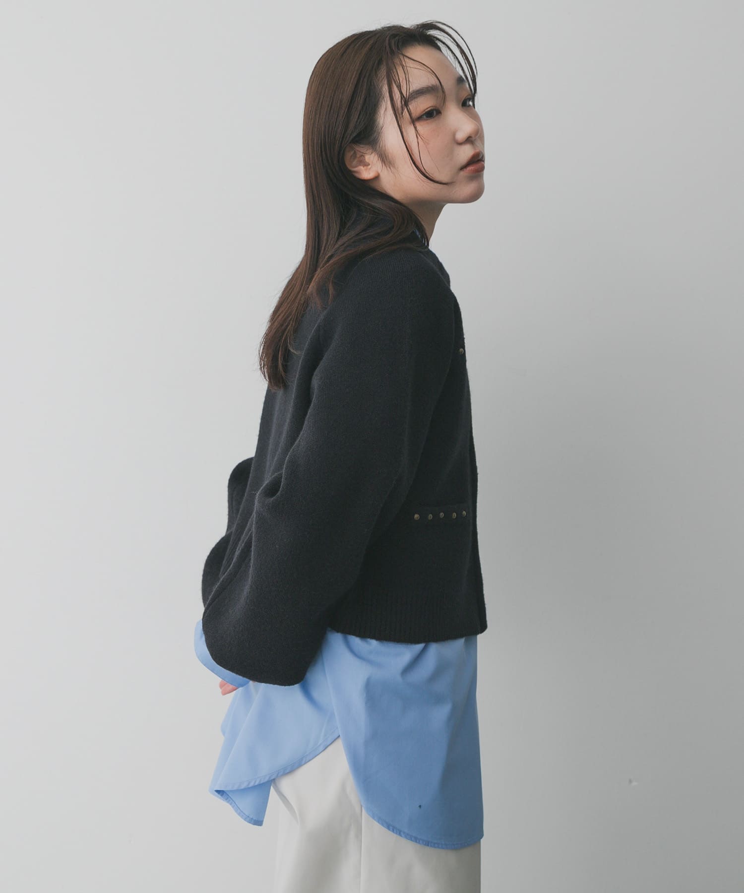 身長：158cm サイズ：one