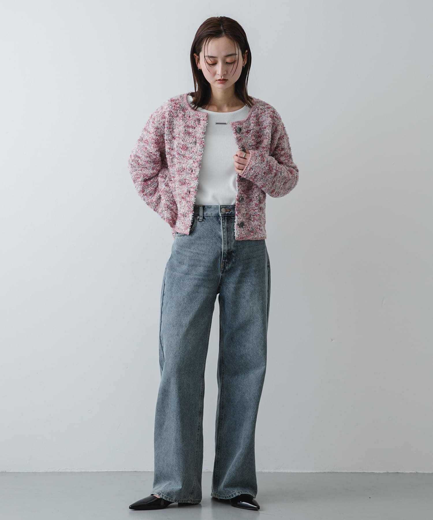 身長：169cm サイズ：one