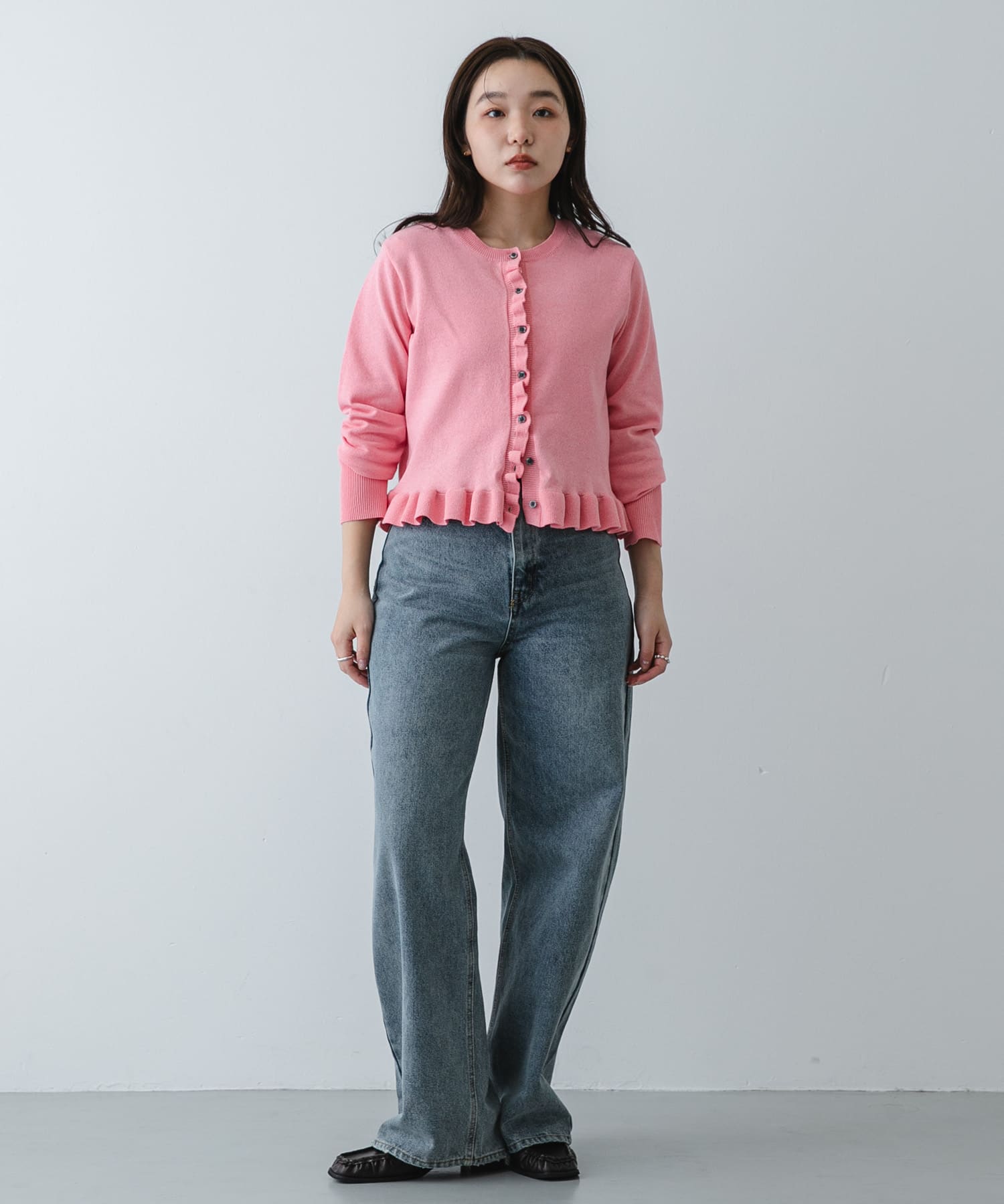 身長：158cm サイズ：one