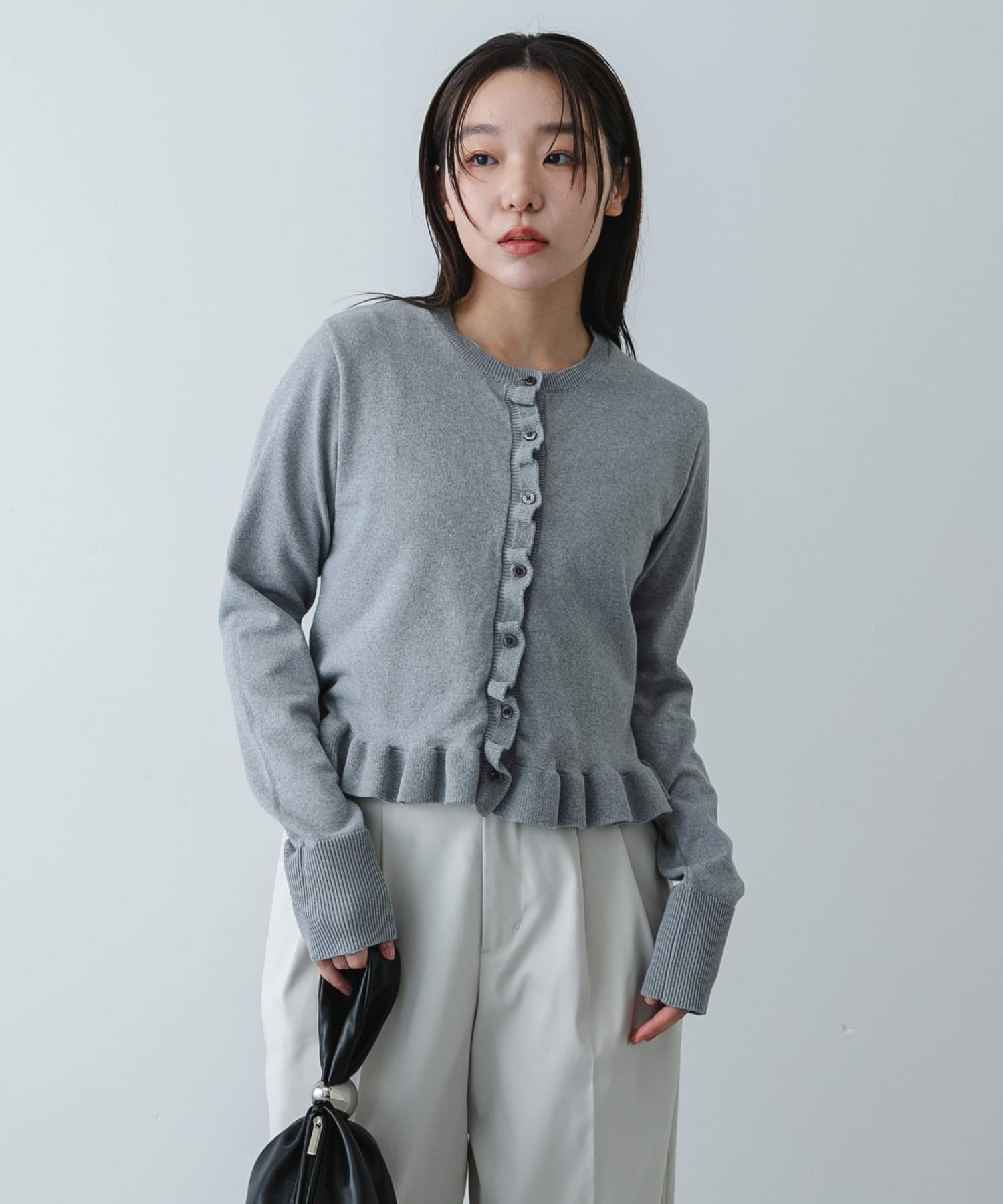 身長：158cm サイズ：one