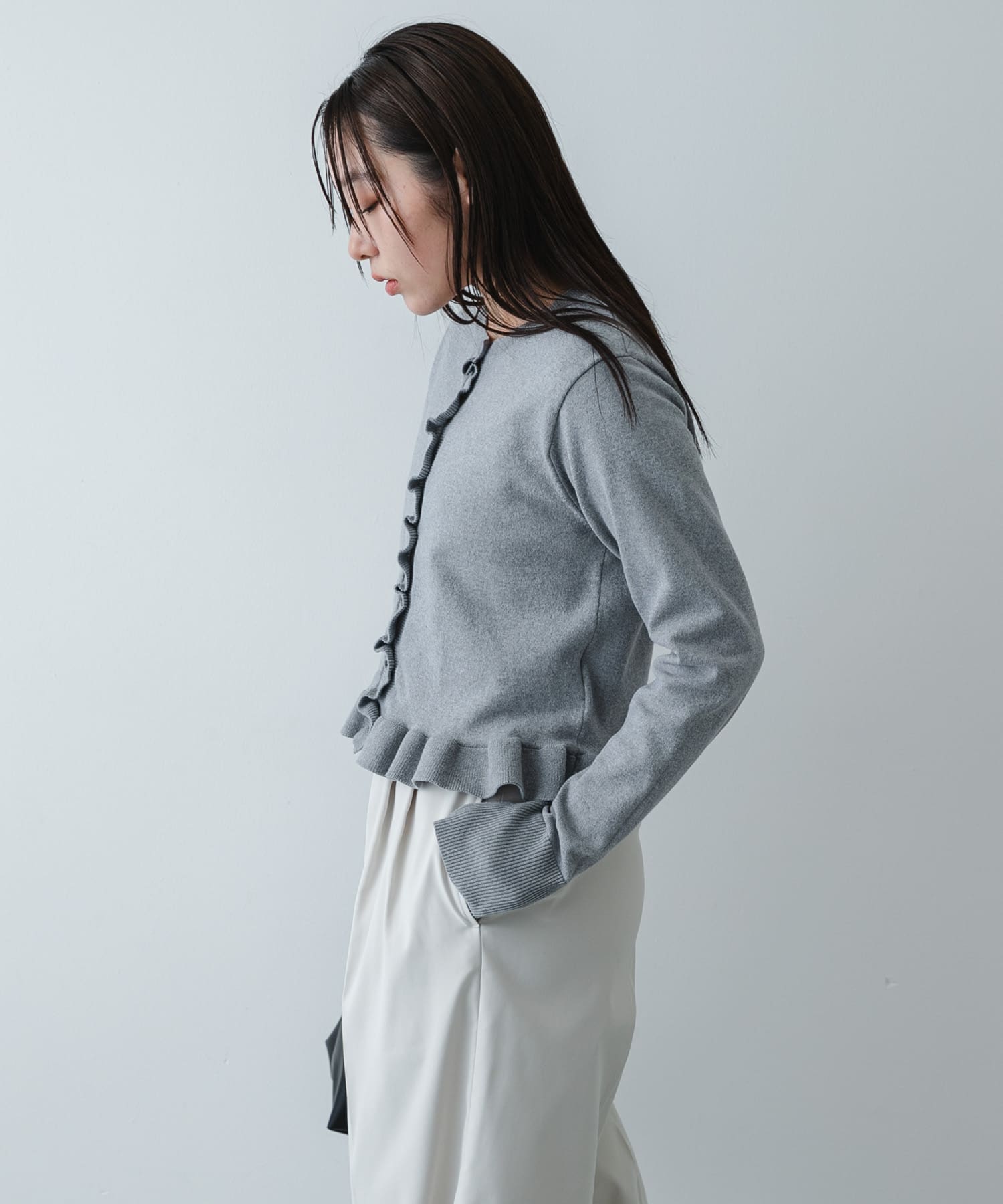 身長：158cm サイズ：one