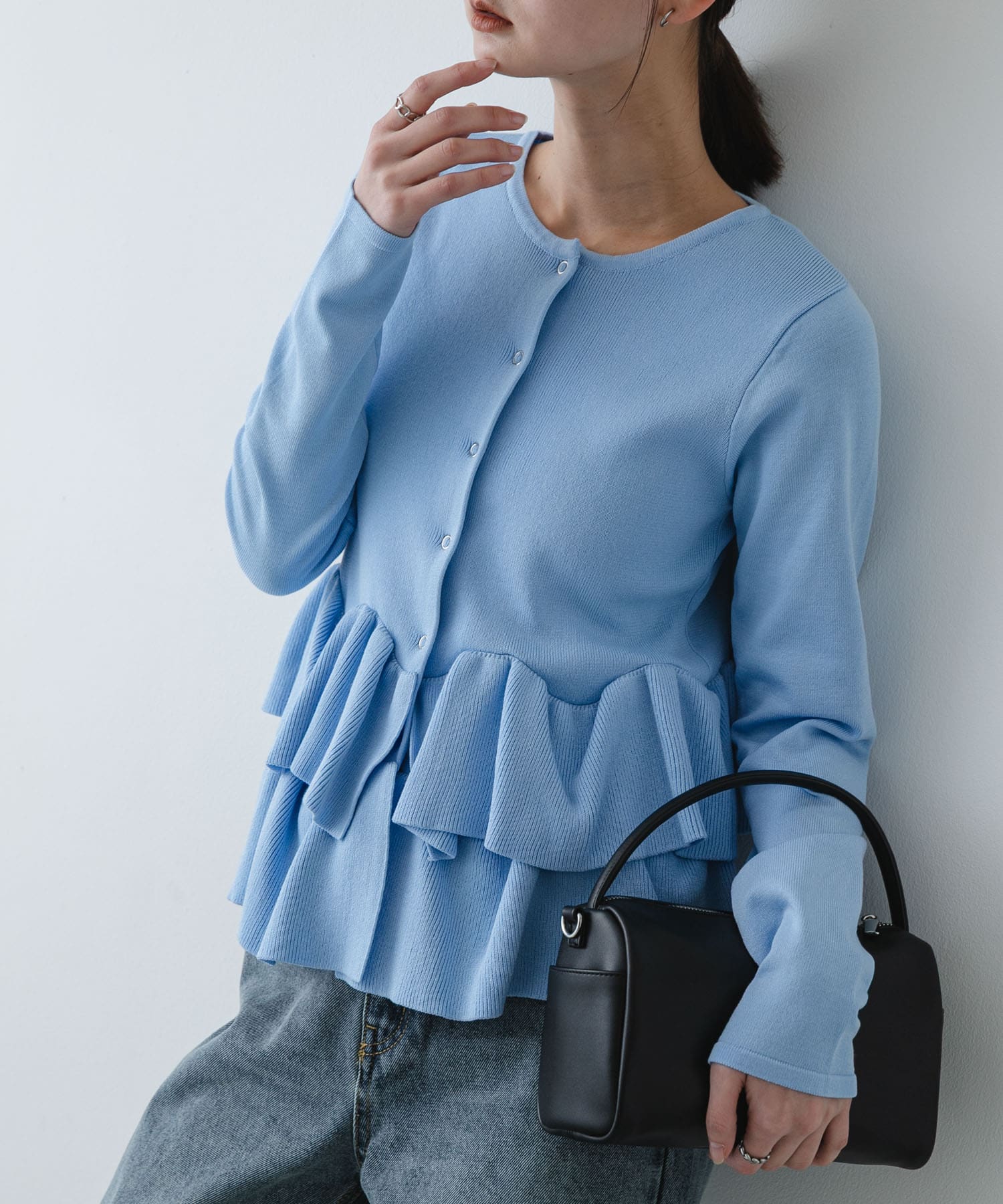 身長：169cm サイズ：one