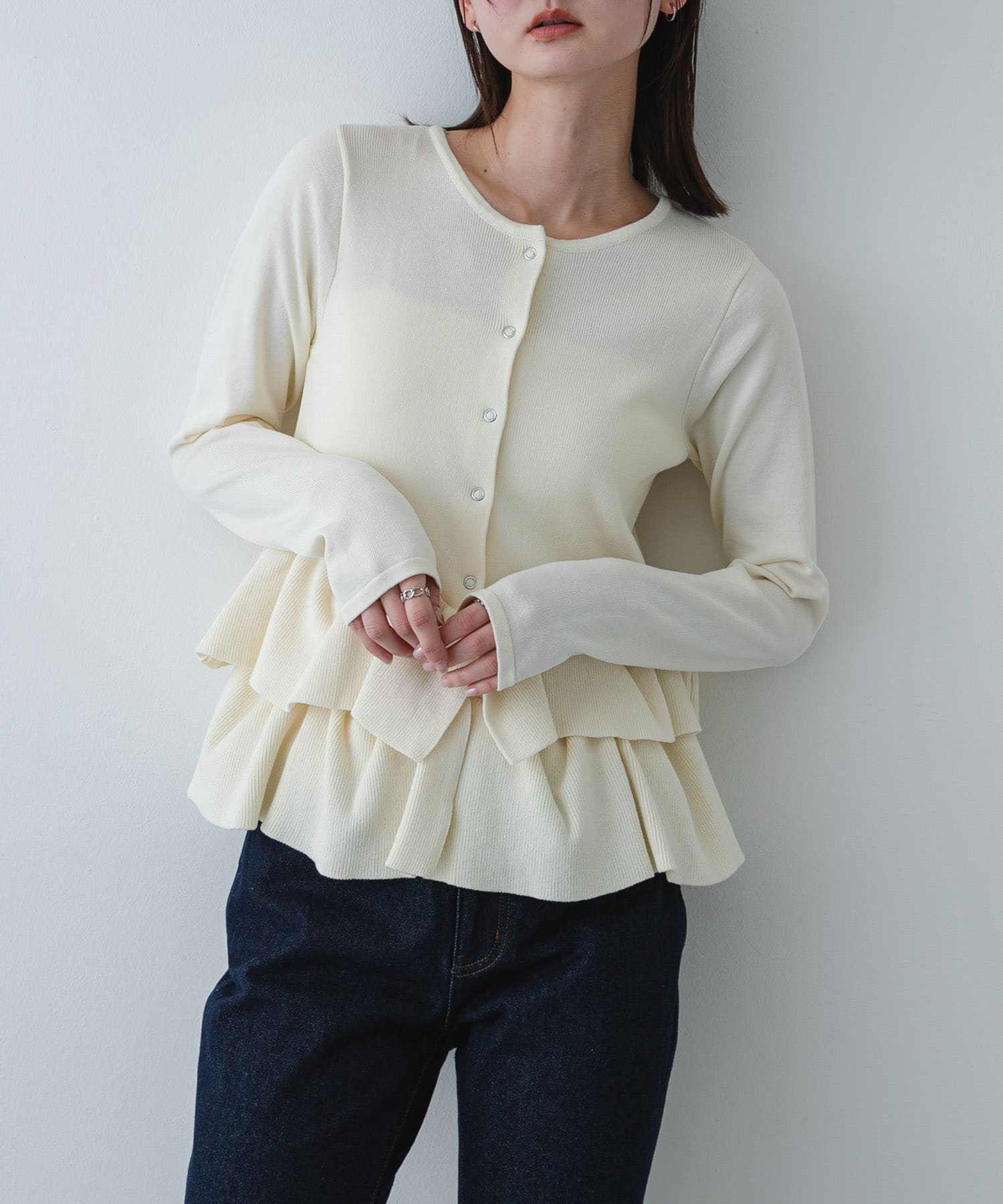 身長：169cm サイズ：one