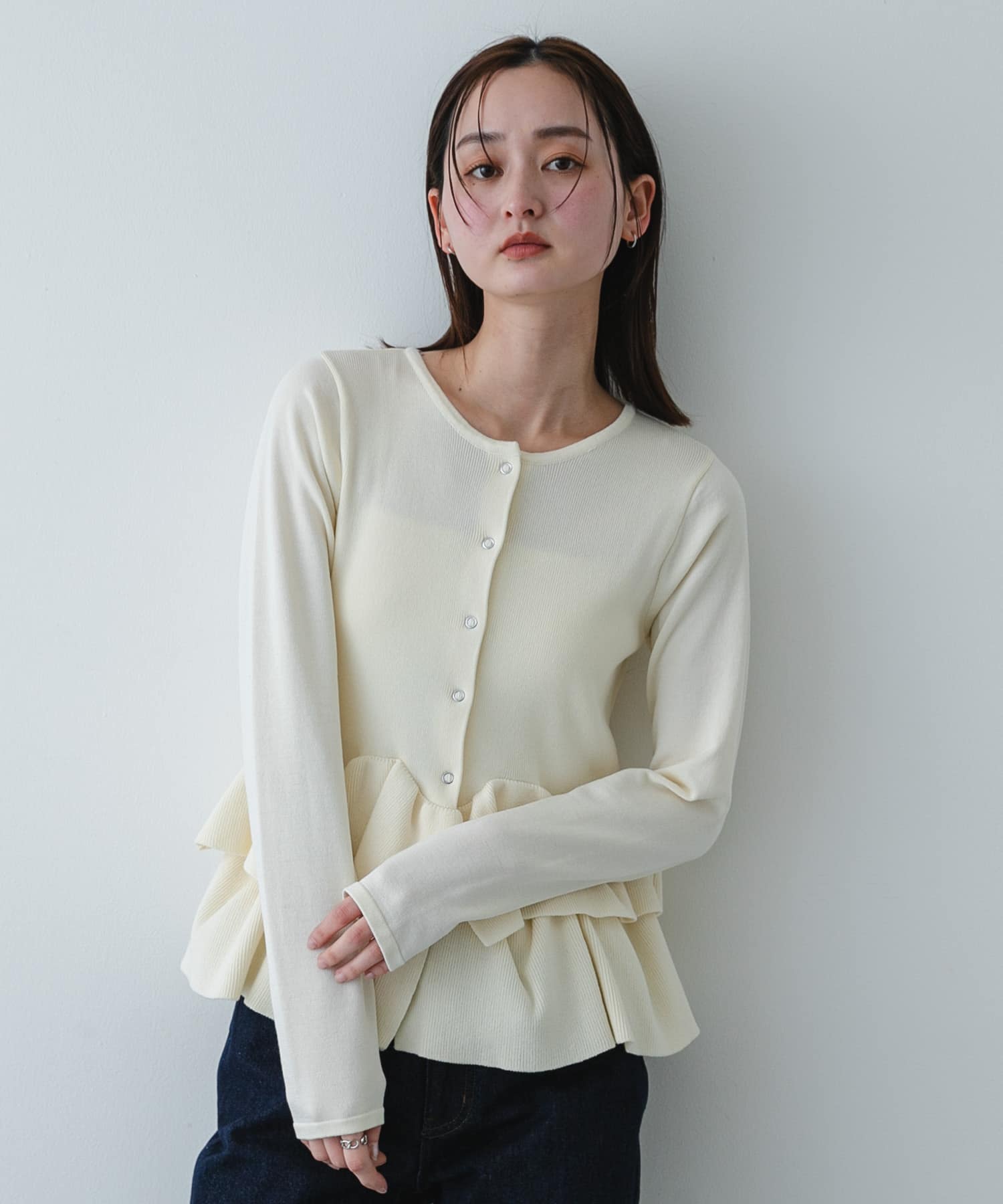 身長：169cm サイズ：one