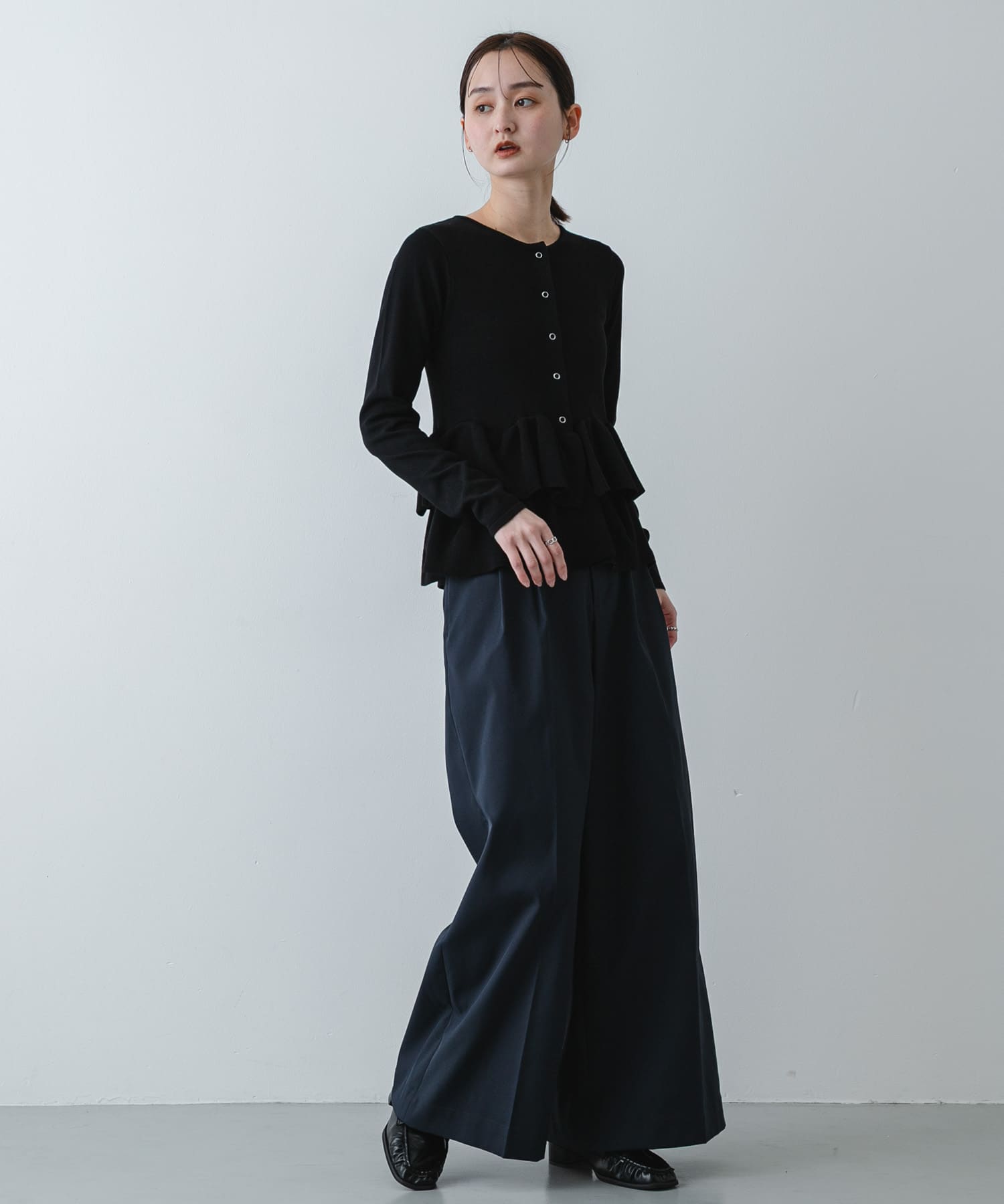 身長：169cm サイズ：one