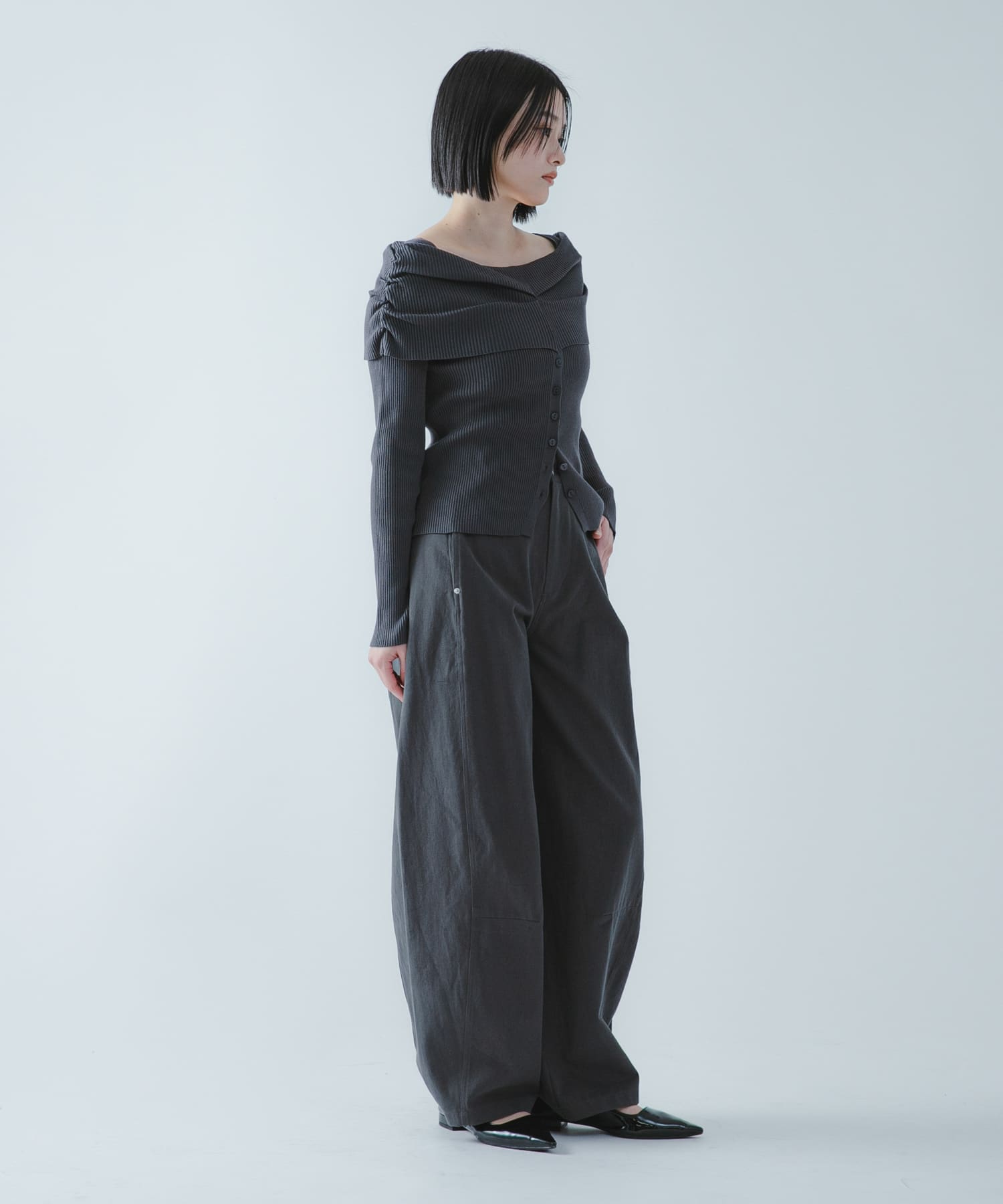 身長：163cm サイズ：one