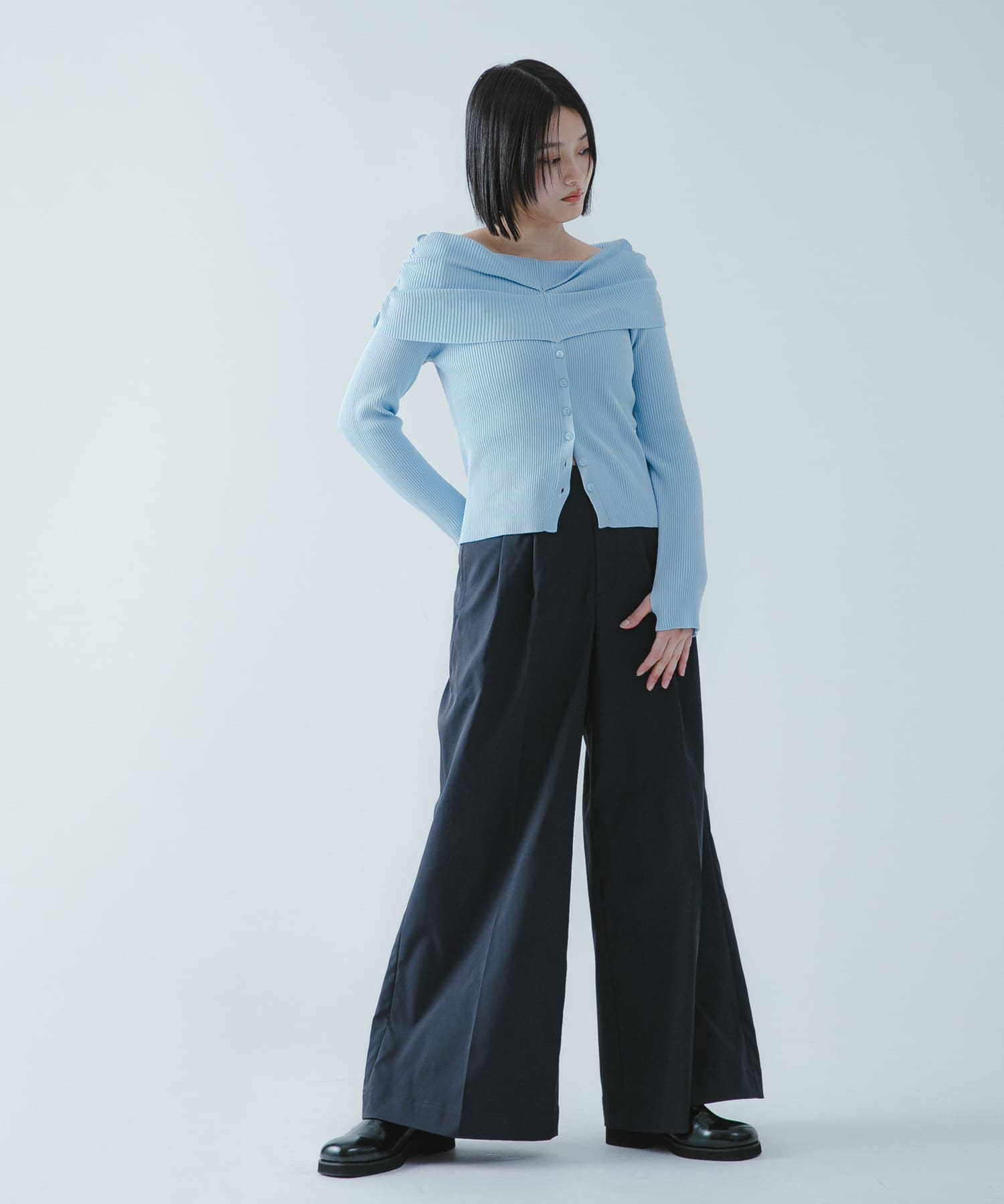 身長：163cm サイズ：one