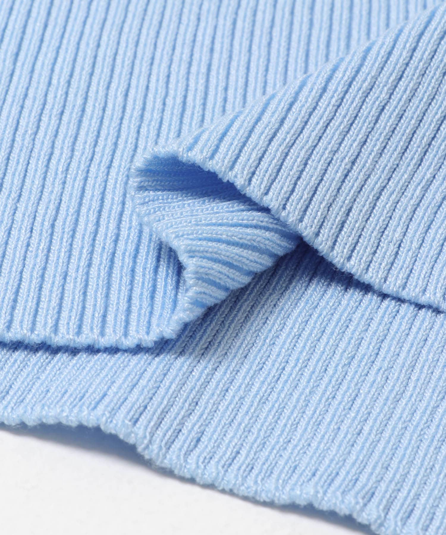 『洗濯可/防花粉』SKINProofオフショルセーター L.BLUE One