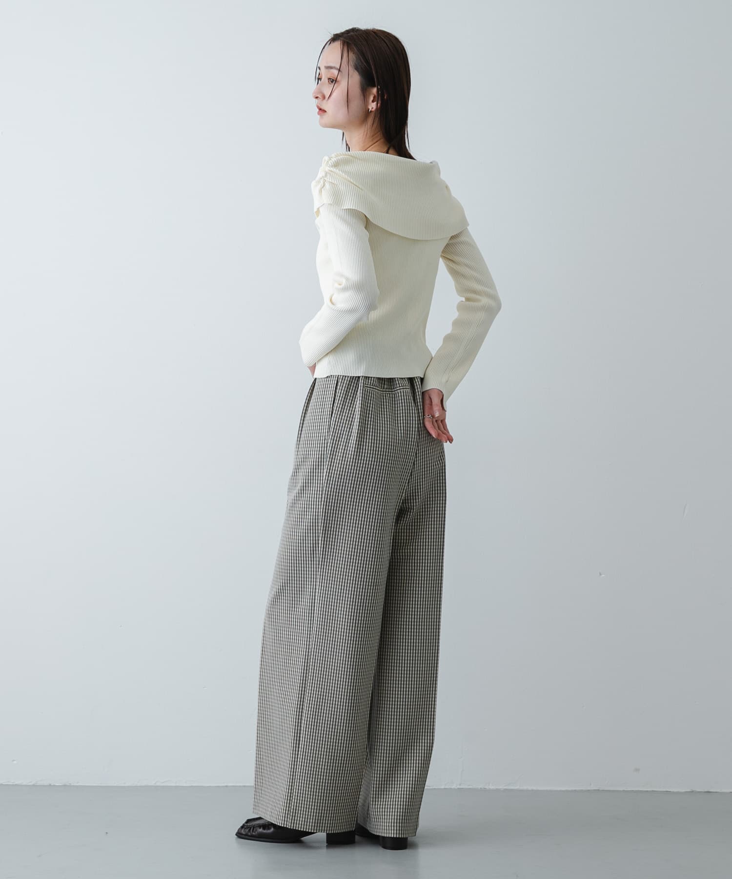 身長：169cm サイズ：one