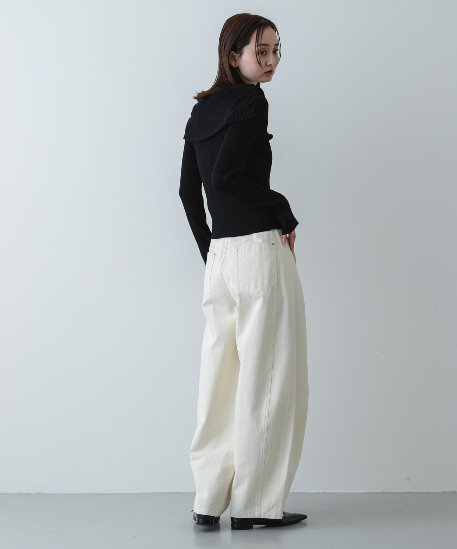 身長：169cm サイズ：one