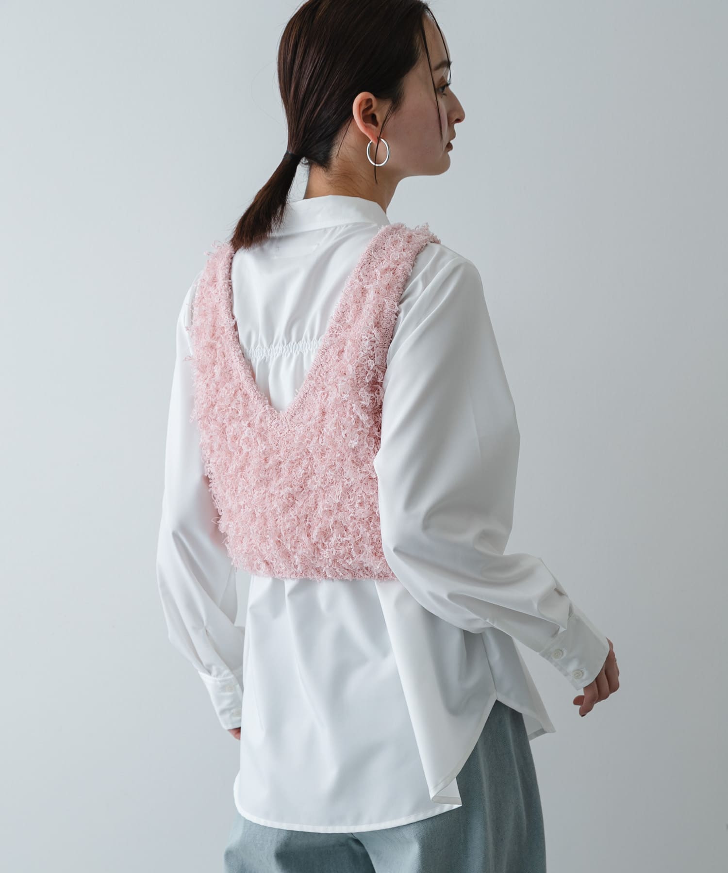 身長：169cm サイズ：one