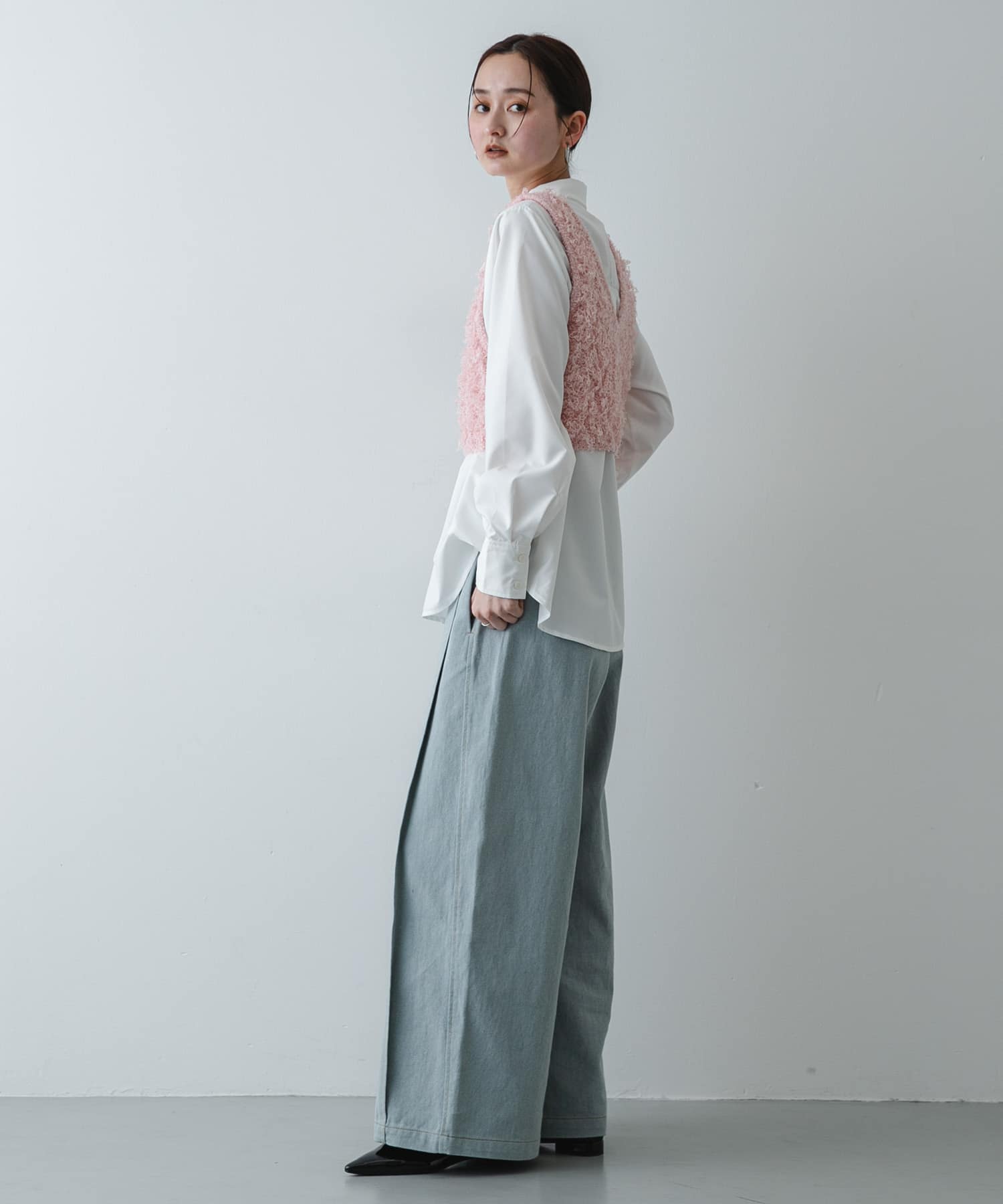 身長：169cm サイズ：one