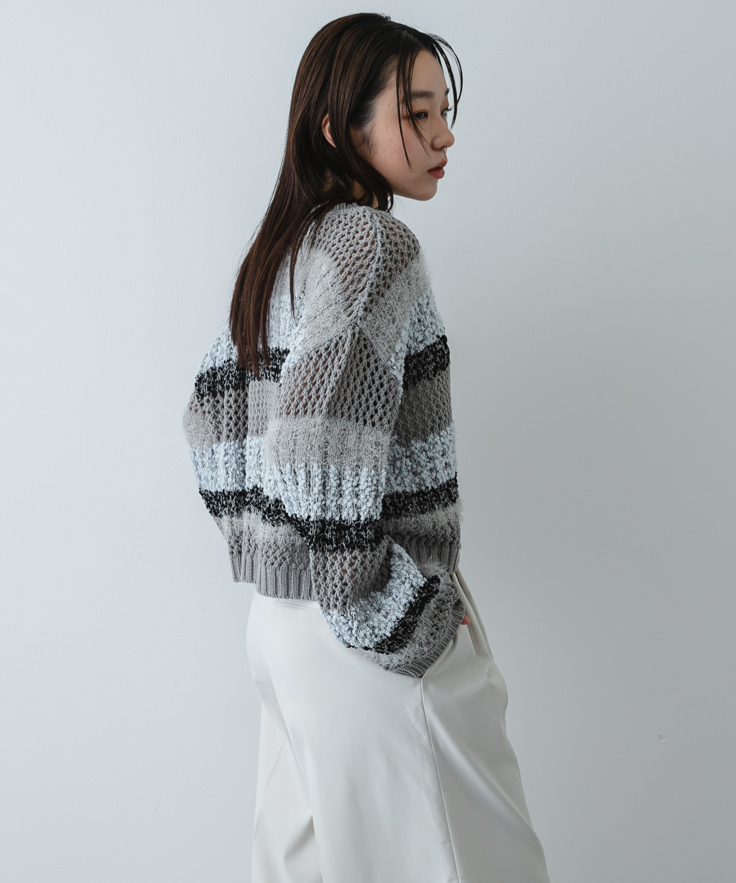 身長：158cm サイズ：one