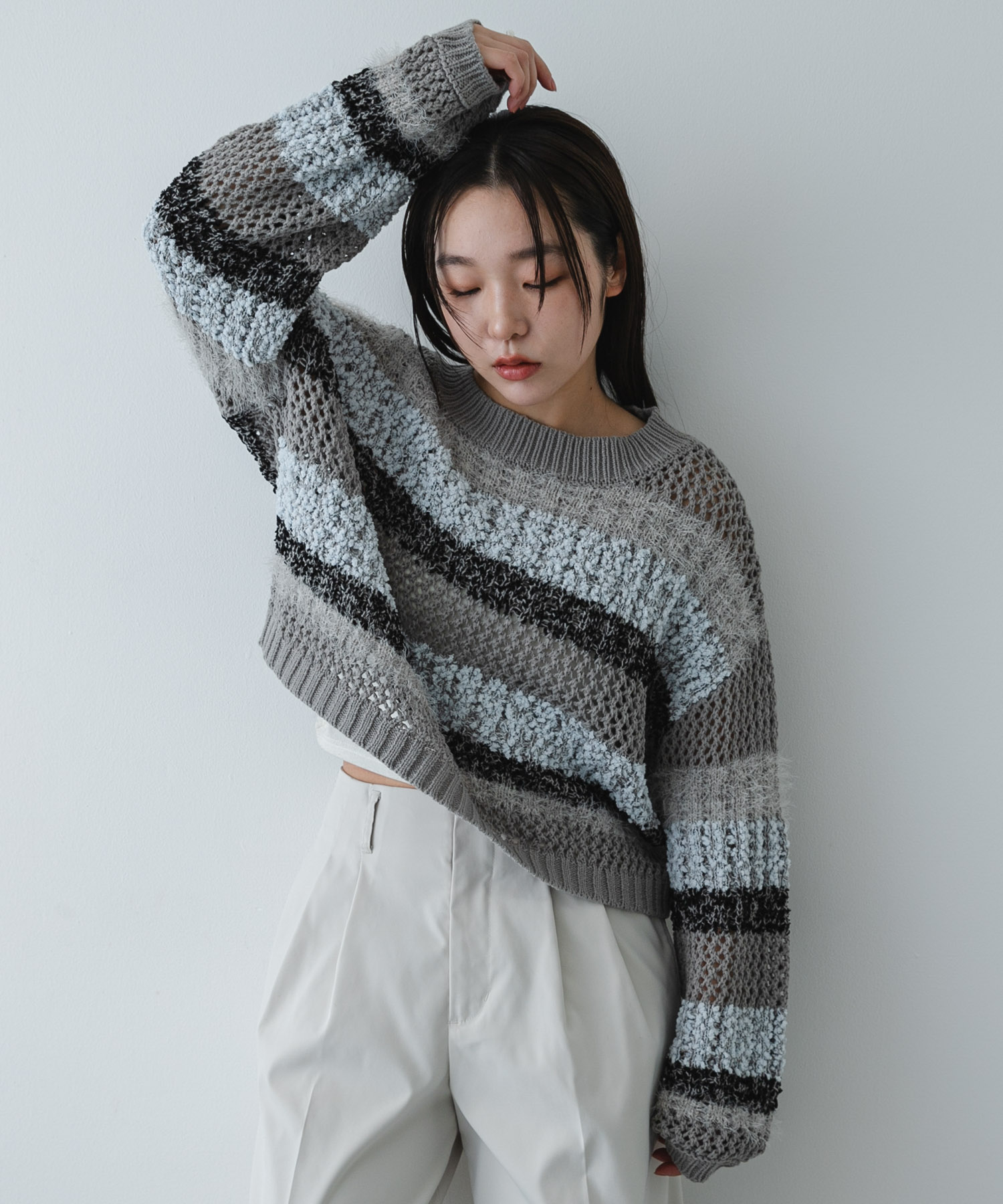 身長：158cm サイズ：one