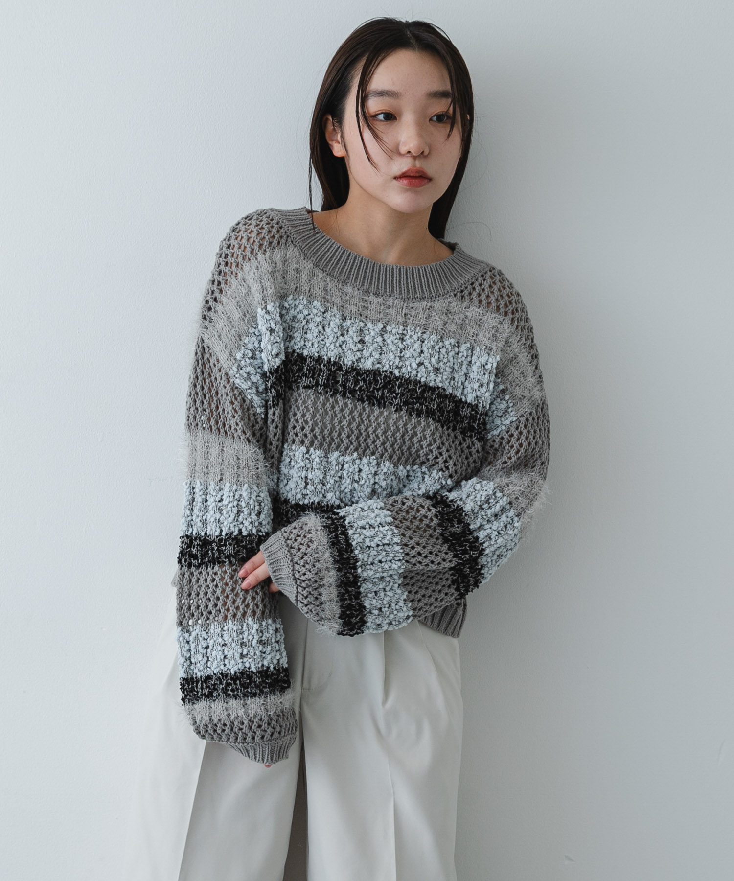 身長：158cm サイズ：one