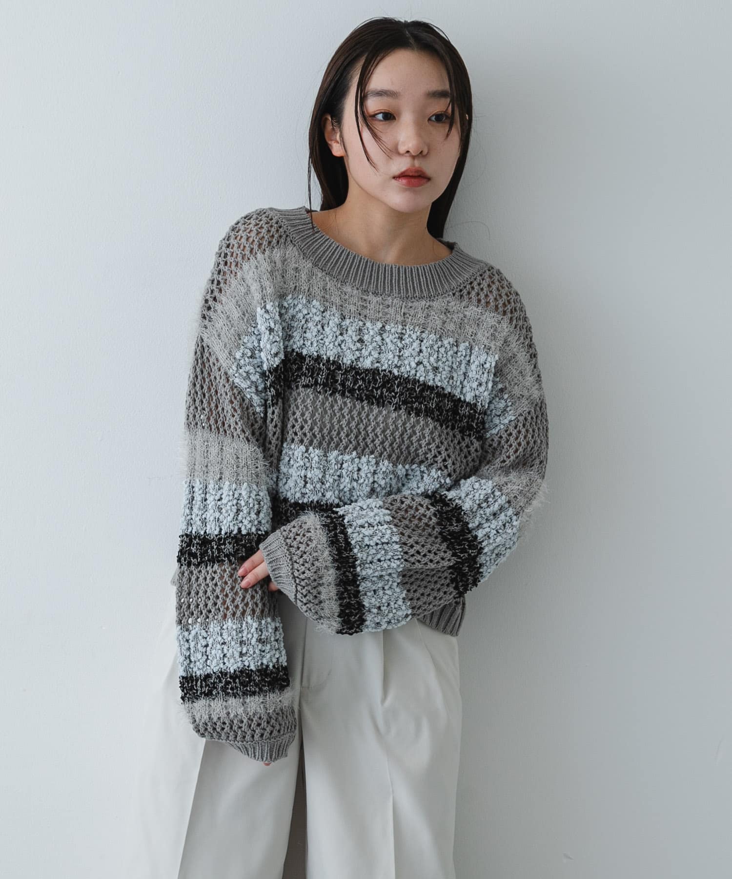 GRY×L.BLU