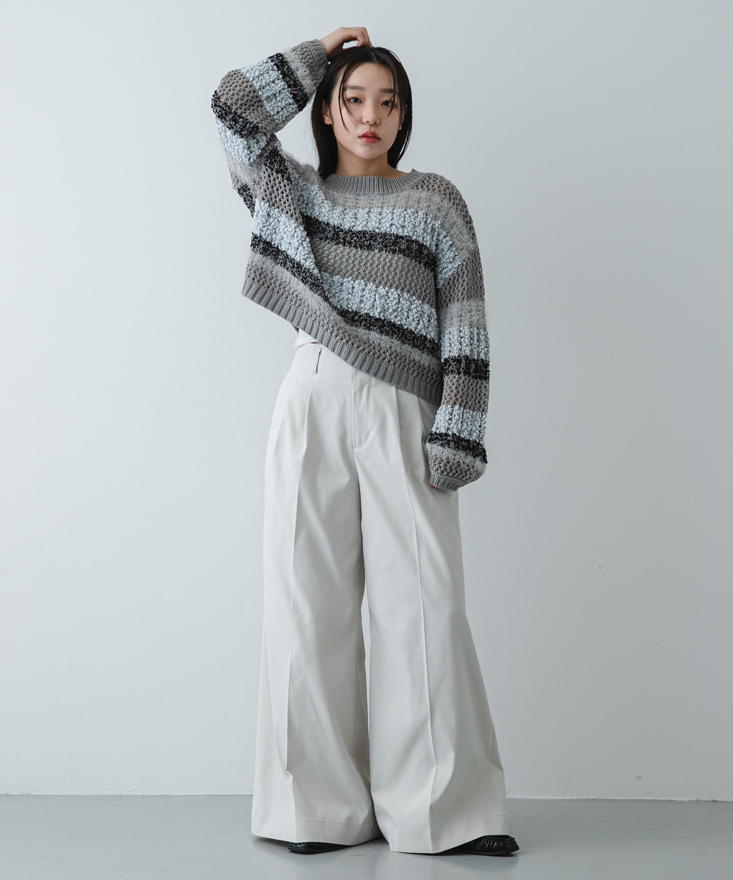 身長：158cm サイズ：one