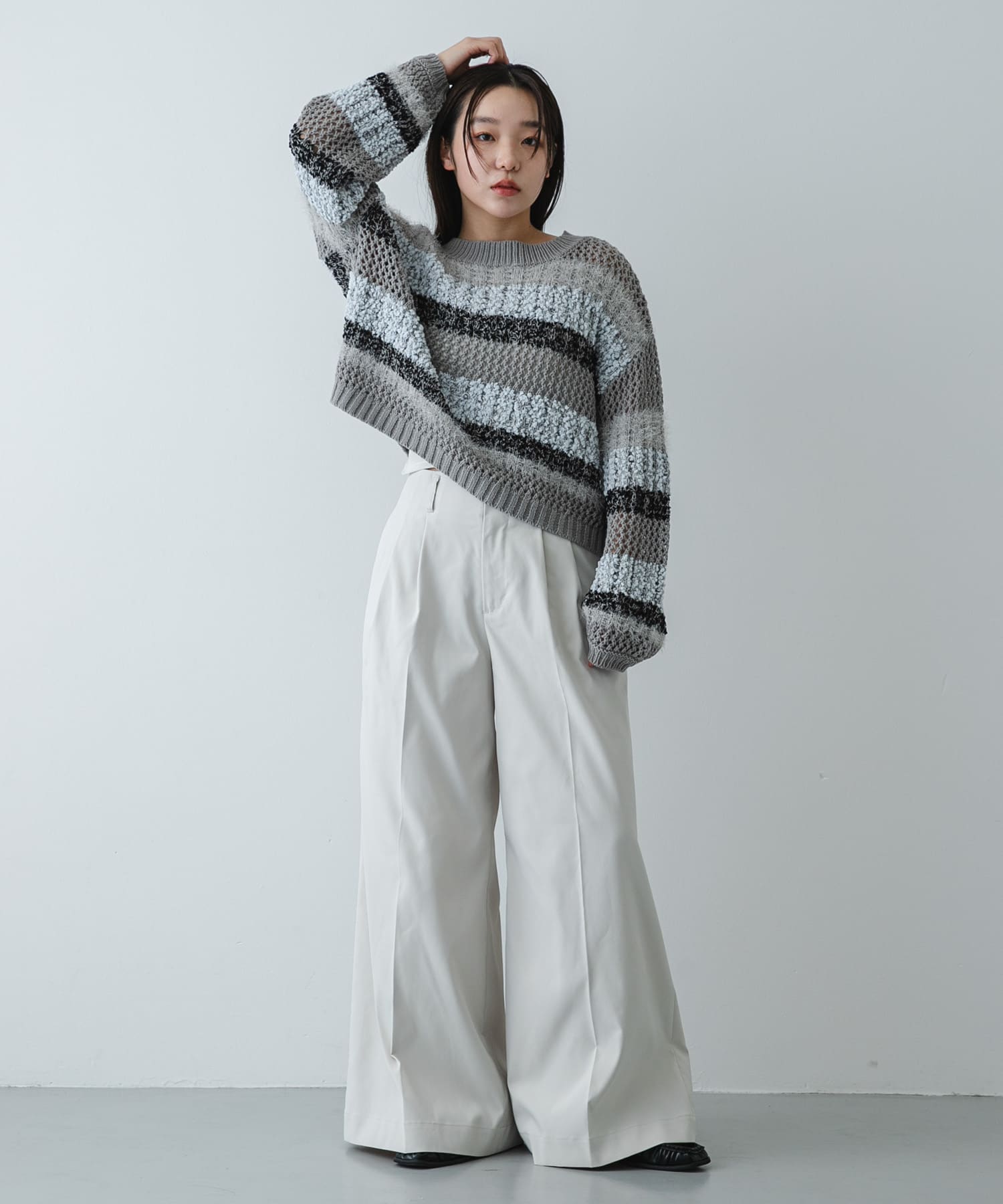 身長：158cm サイズ：one