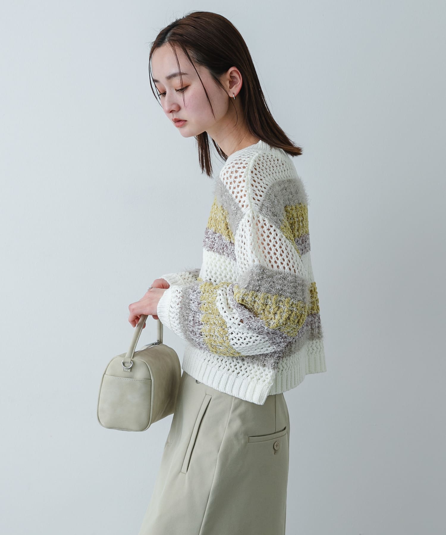 身長：169cm サイズ：one