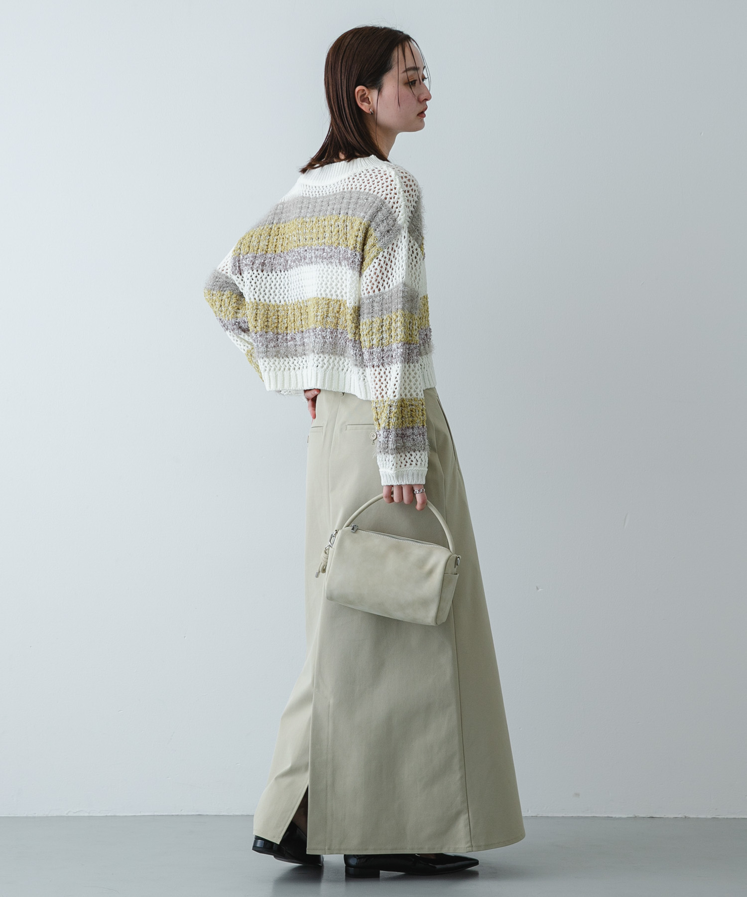 身長：169cm サイズ：one