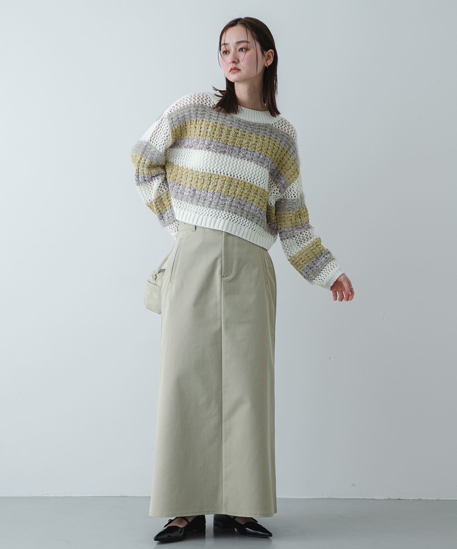 身長：169cm サイズ：one